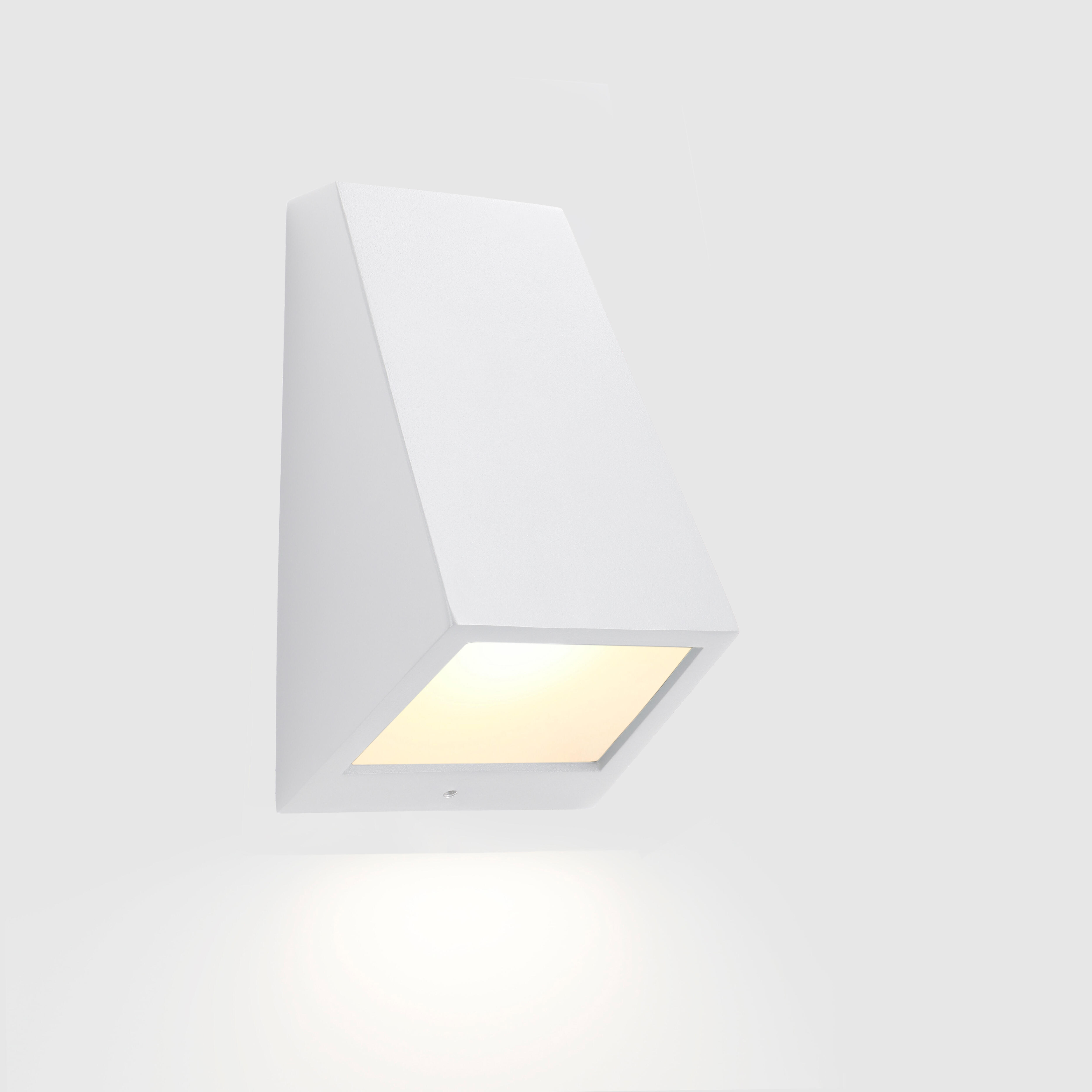 APLIQUE DE PARED EXTERIOR DE SUPERFICIE 15W BLANCO IP44 NOGAL - 2