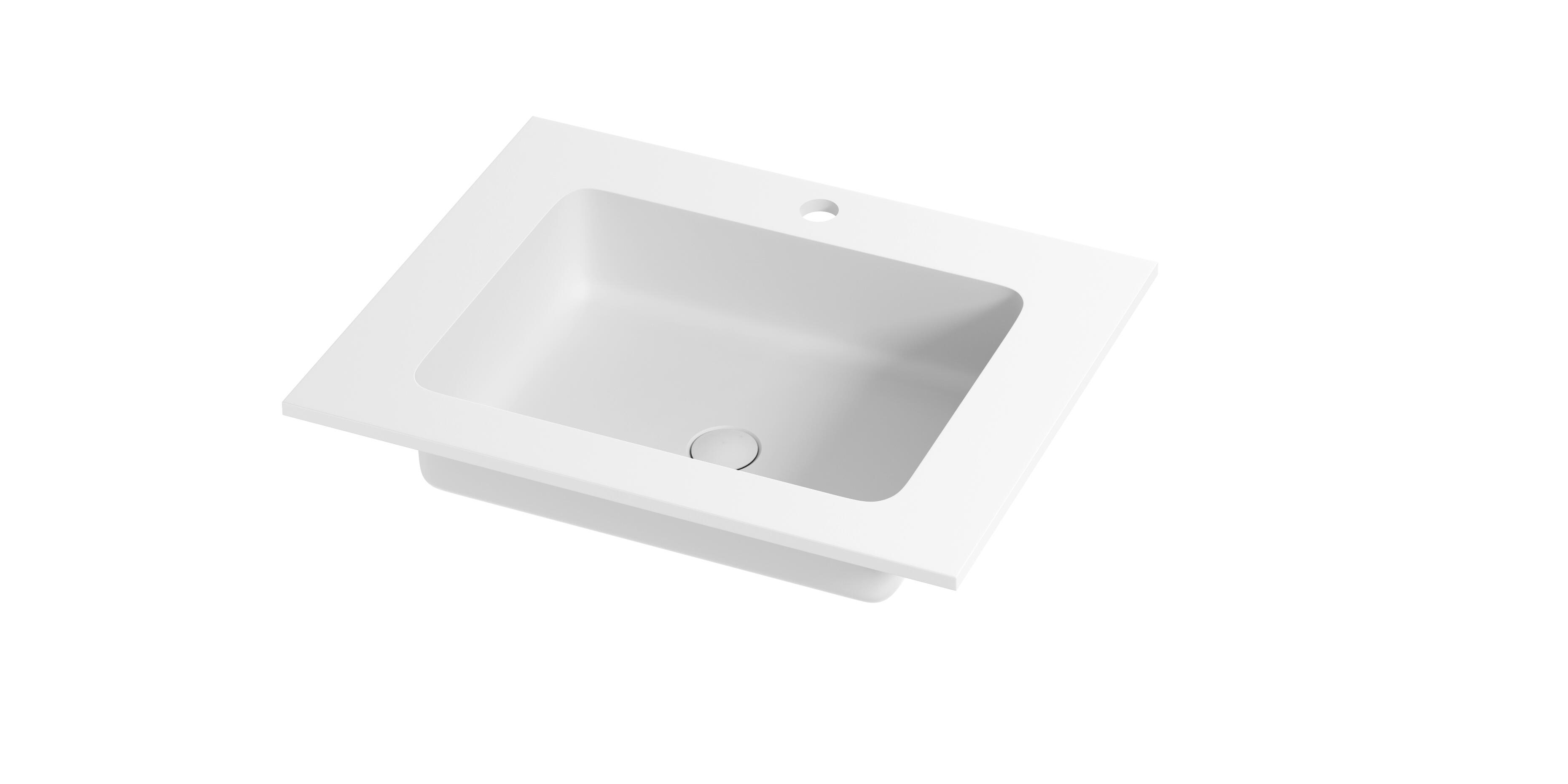 LAVABO DE ENCIMERA SOLID 61CM - 2