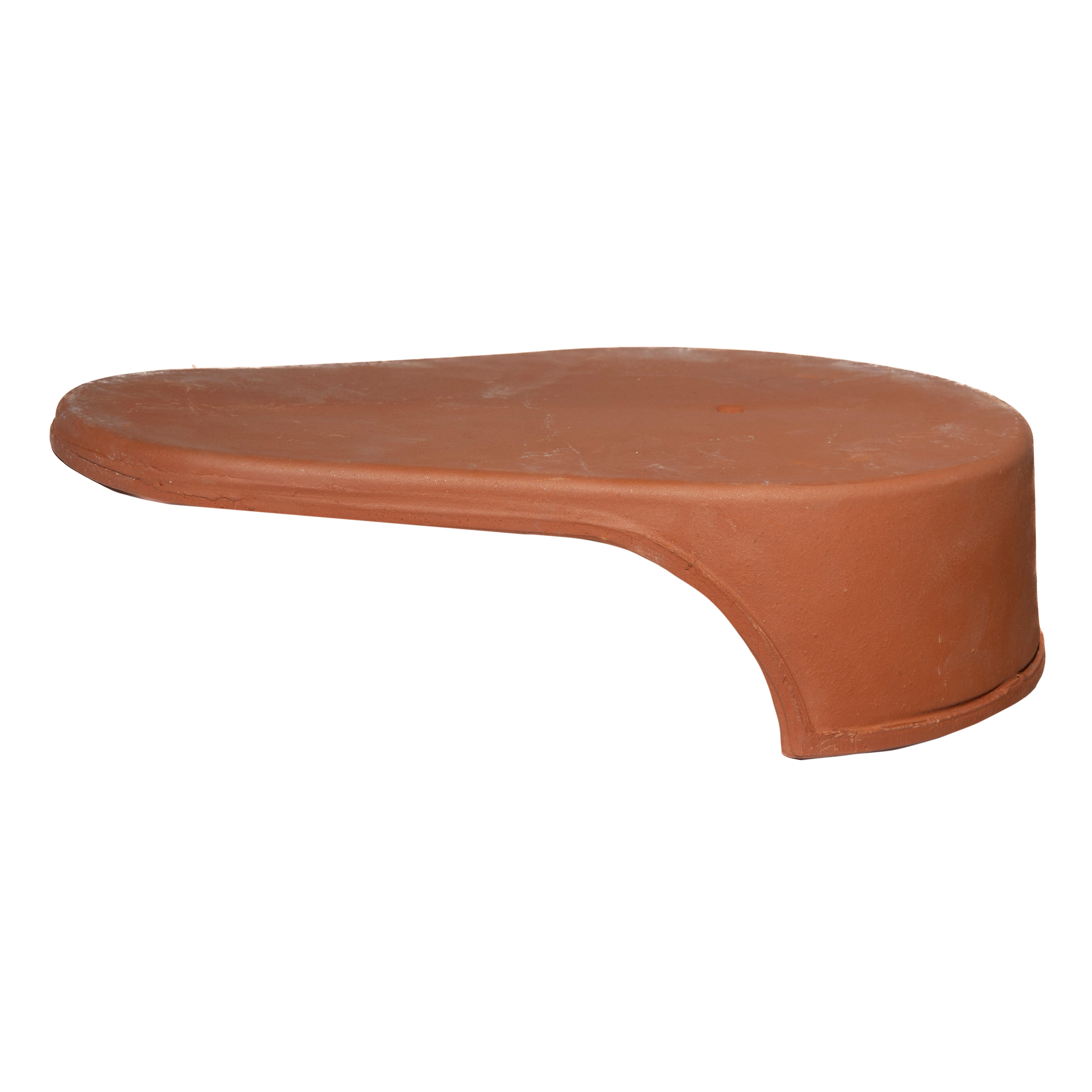 TAPA DE CABALLETE CERÁMICA KLINKER HYDRA ROJO - 3