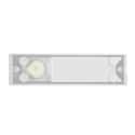 APLIQUE DE PARED LED EXTERIOR DE SUPERFICIE 7.2W BLANCO IP44 ARA - 2