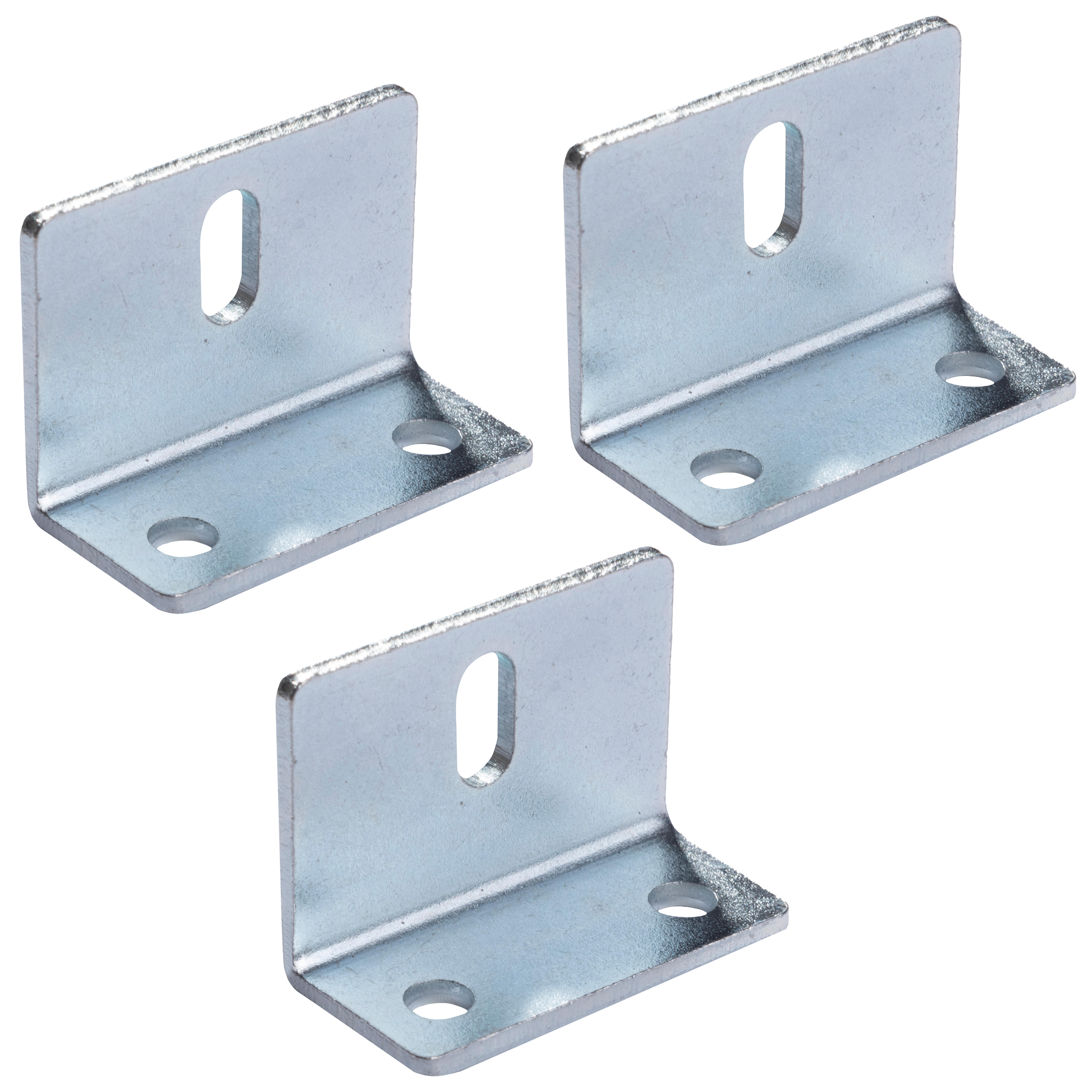 ANGULO  SUJECCION  CARRIL DE ACERO A PARED. 3 UDS - 3