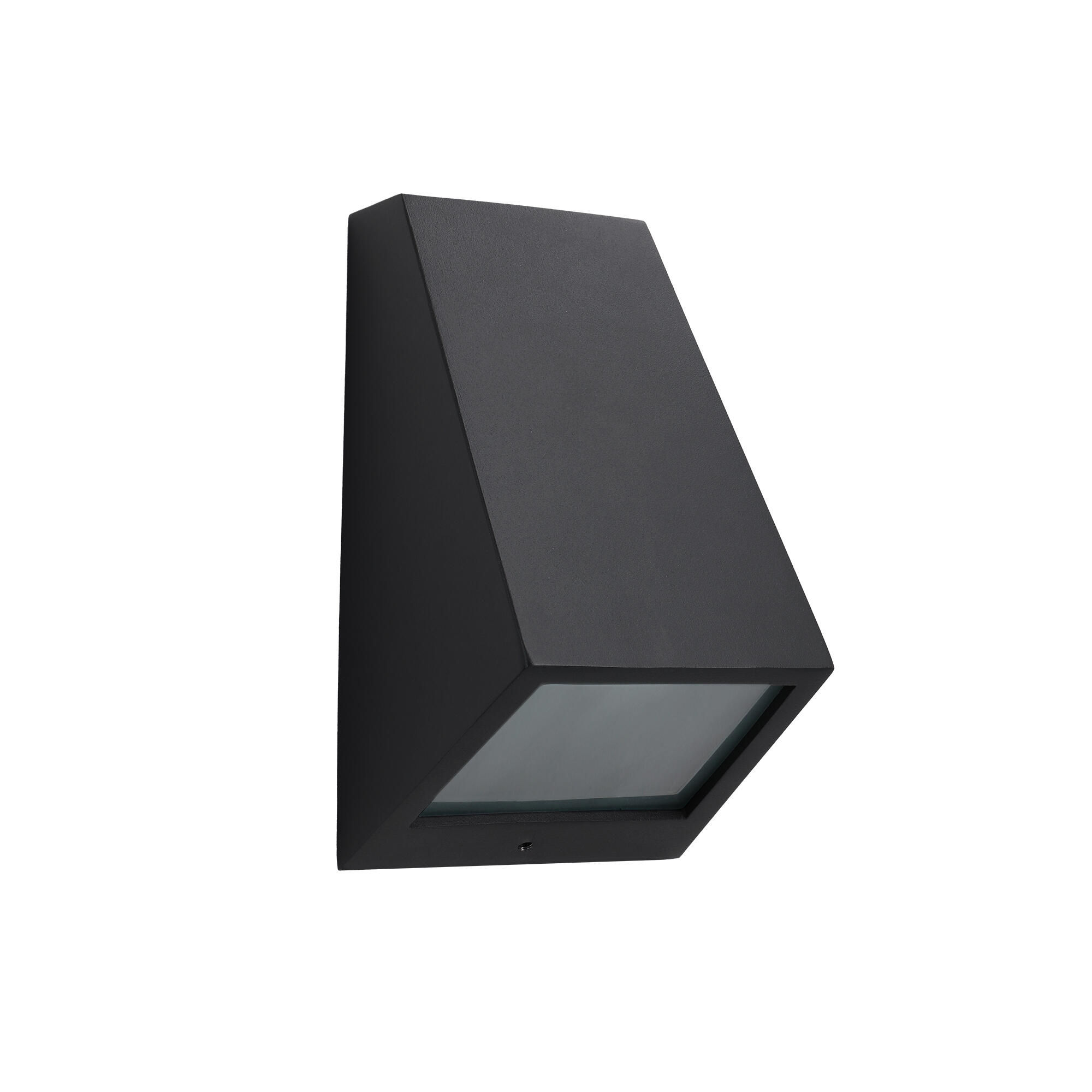 APLIQUE DE PARED EXTERIOR DE SUPERFICIE 15W NEGRO IP44 NOGAL - 2