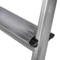 ESCALERA DOMÉSTICA ALUMINIO-ACERO  4 PELDAÑOS - 3