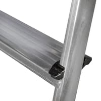 ESCALERA DOMÉSTICA ALUMINIO-ACERO  4 PELDAÑOS - 3