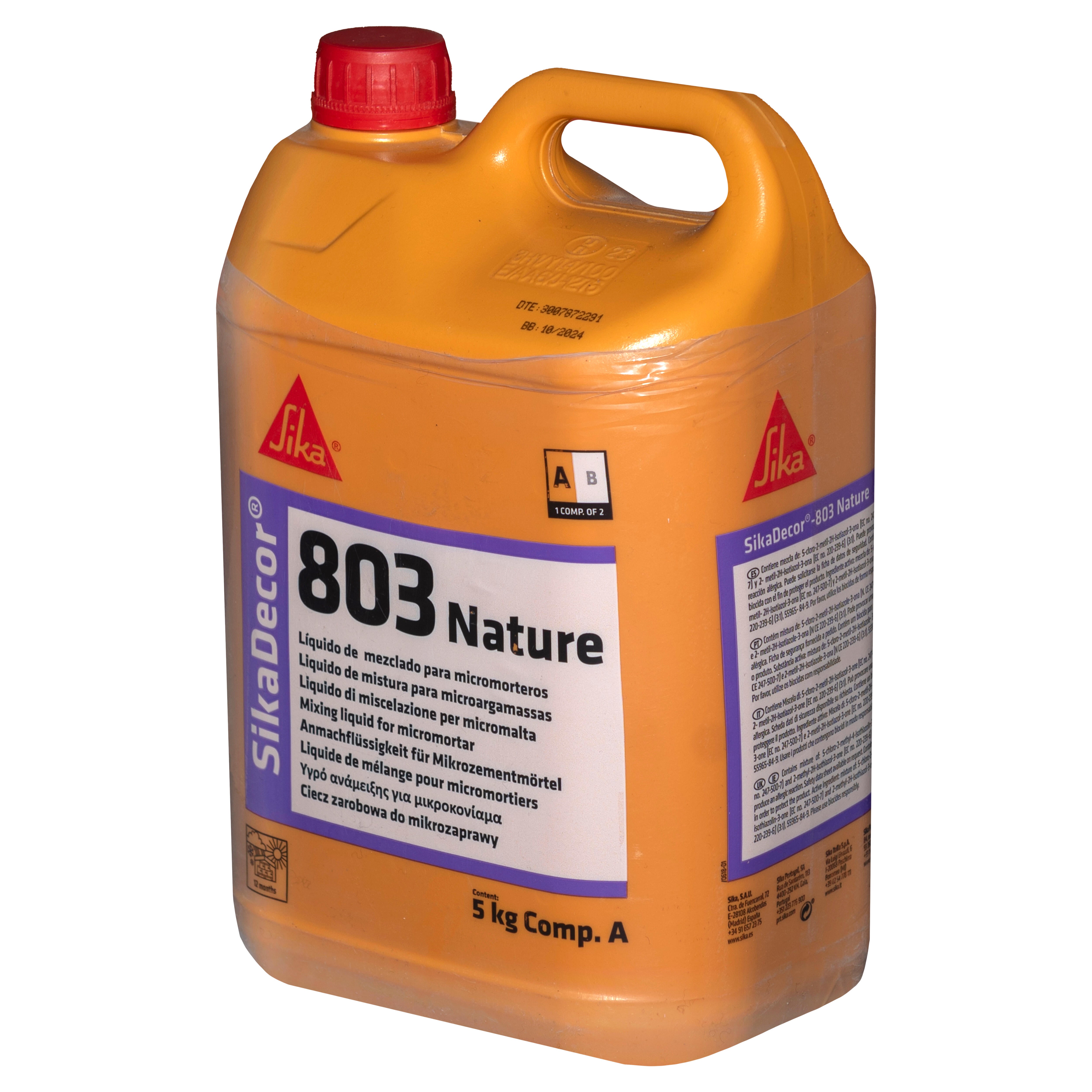 MORTERO DE REGULARIZACIÓN SIKADECOR-803 NATURE 30 KG BLANCO - 4