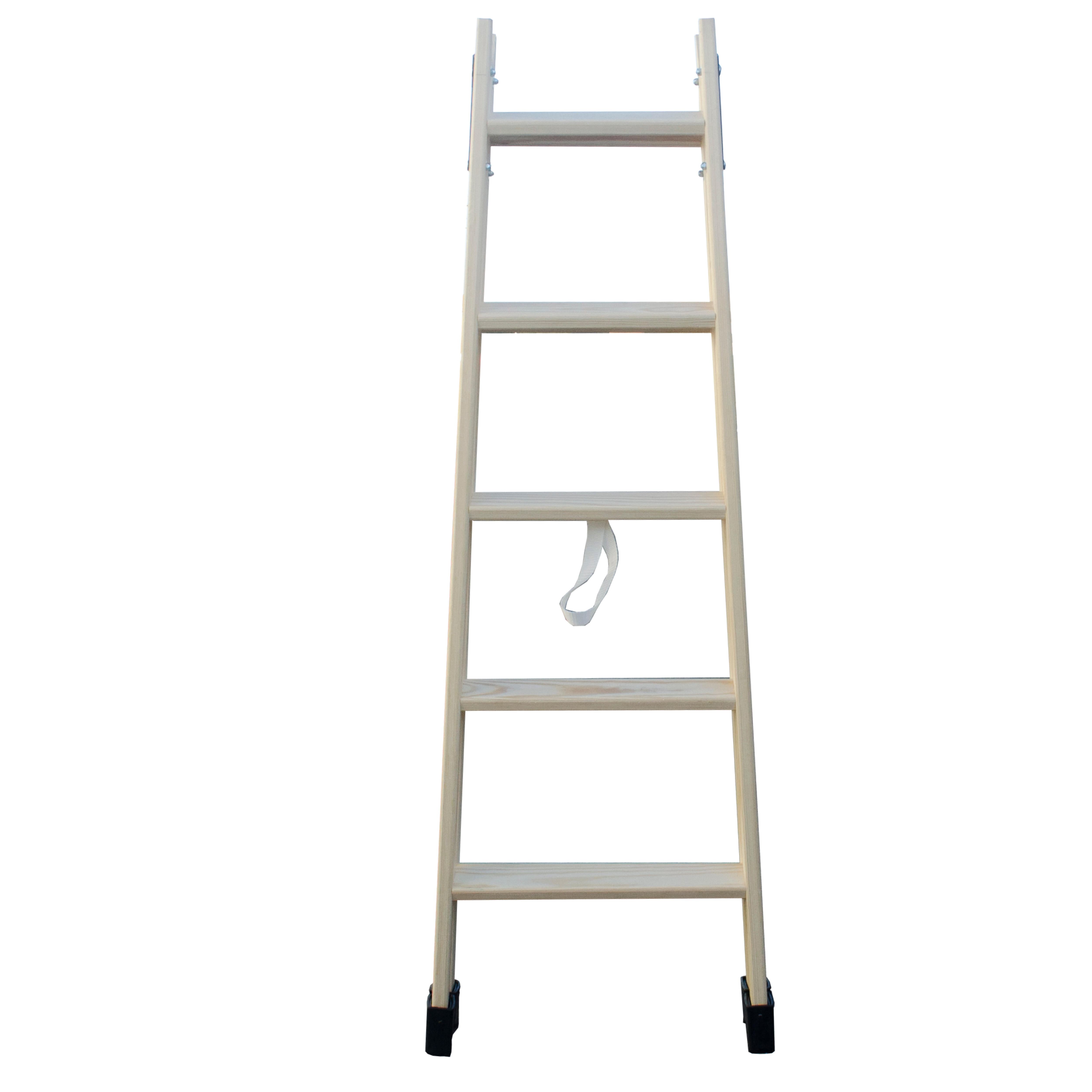 ESCALERA DE MADERA 5 +5  PELDAÑOS - 2