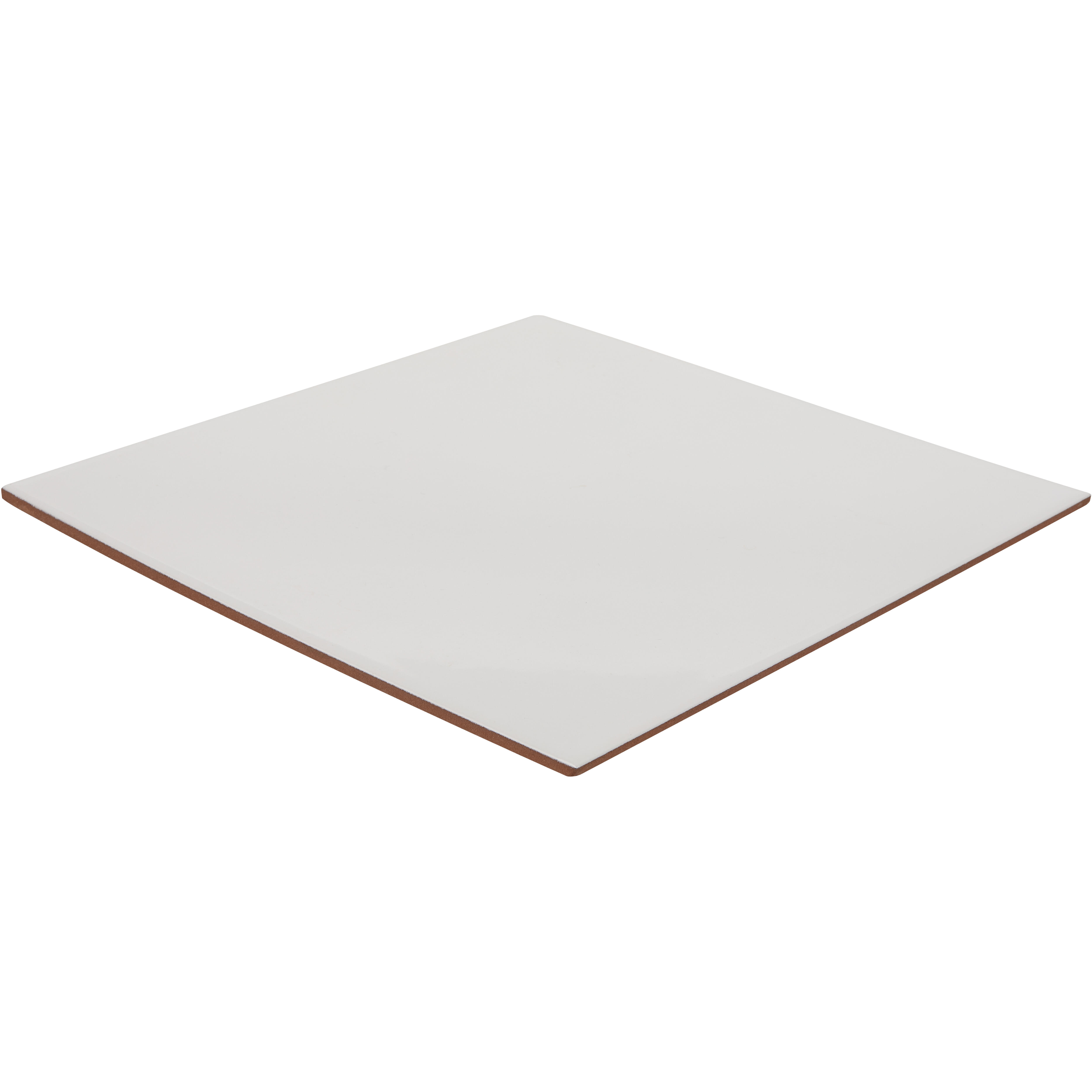 AZULEJO PASTA ROJA 20X20CM BLANCO BRILLO - 2