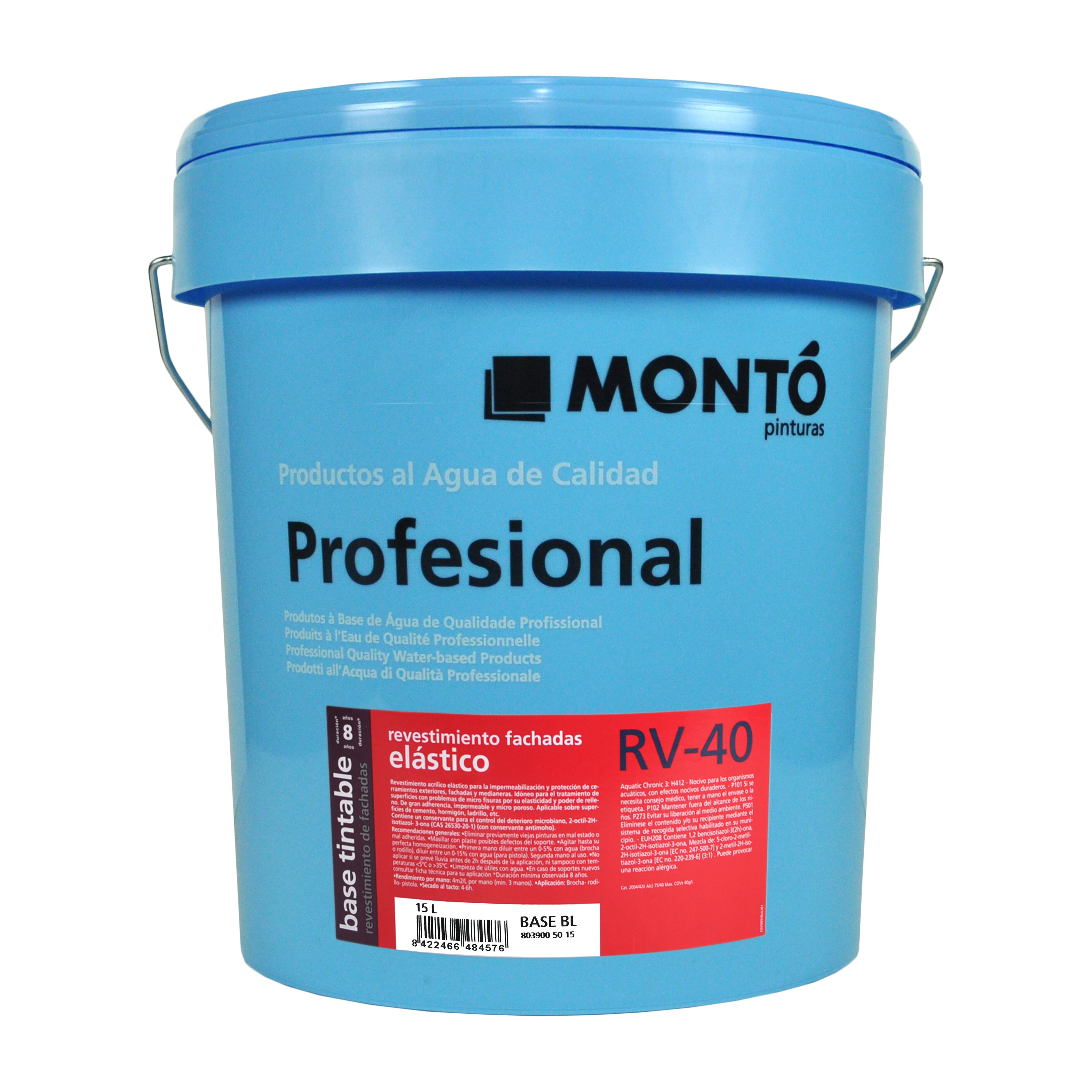 BASE FACHADAS ELASTOMERA MATE MONTO PROF 15L CLAROS - 2