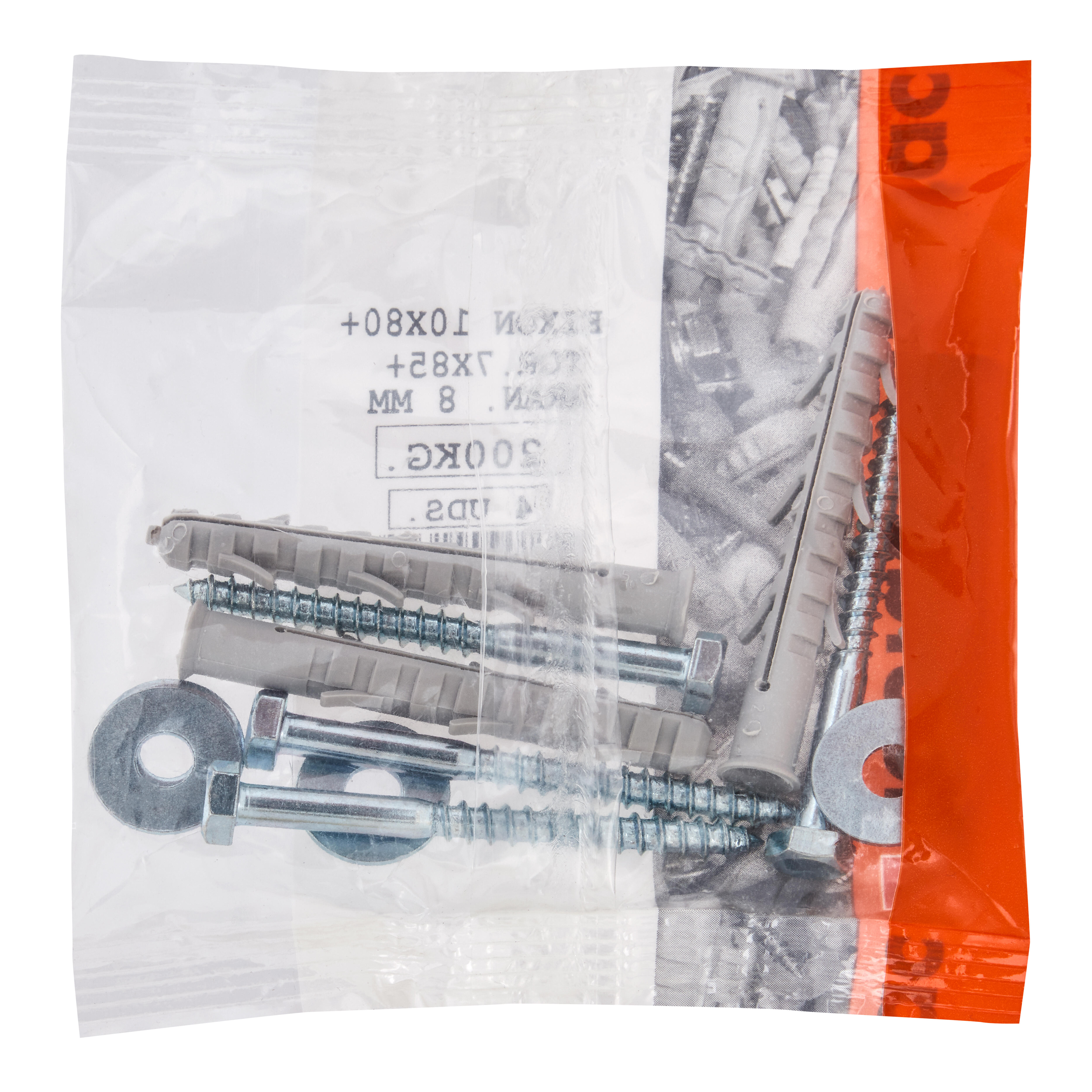 TACO UNIVERSAL DE POLIAMIDA DIÁMETRO 10MM LONGITUD 80MM NOUTAC 4UDS - 2