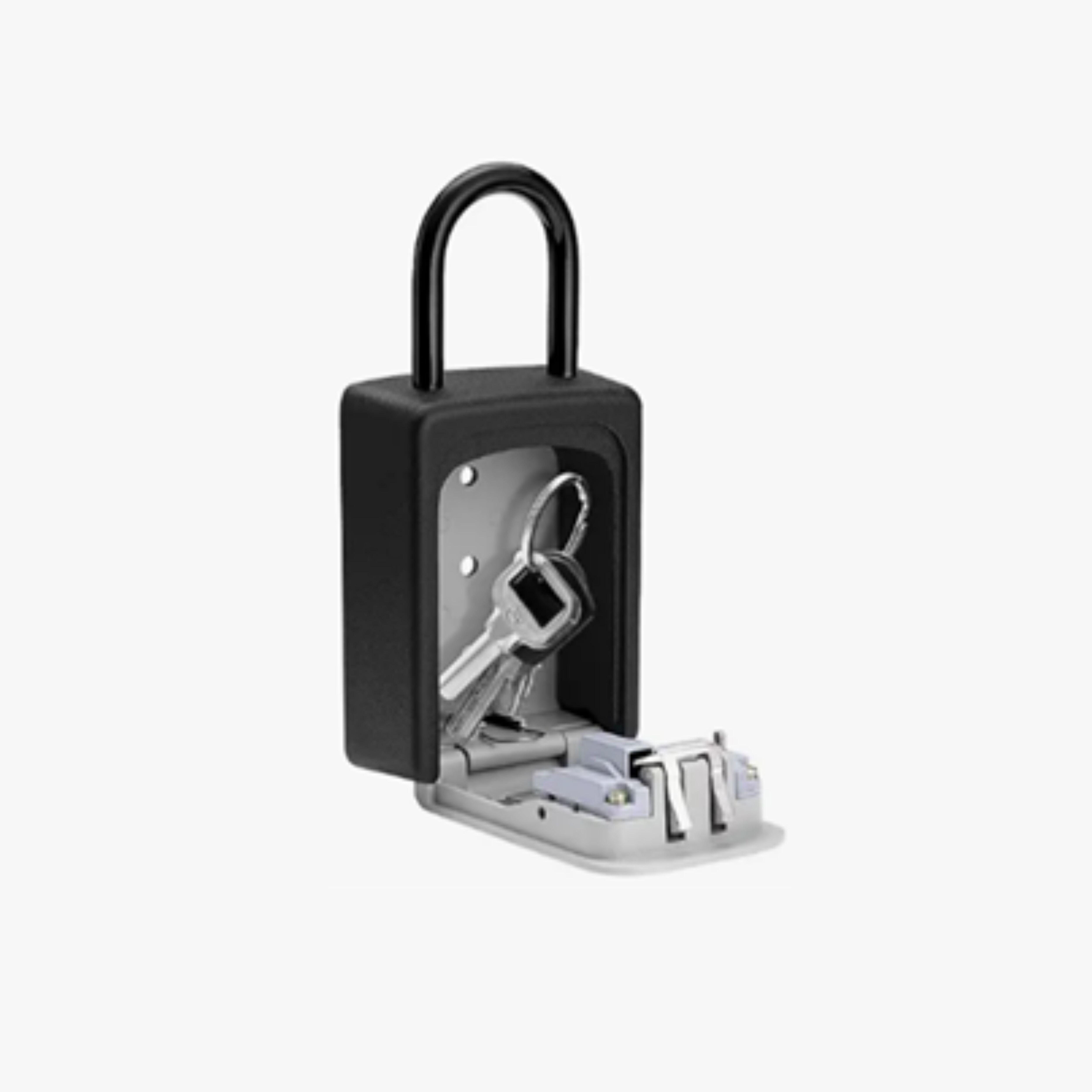 COFRE DE COMBINACION GUARDALLAVES CANDADO PARED COLGAR - 2