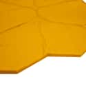 MOLDE PIEDRA IRREGULAR RÍGIDO AMARILLO PARA HORMIGÓN IMPRESO - 4
