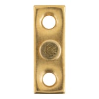 ALDABA 40  MM. HIERRO LATONADO IZQUIERDA - 2