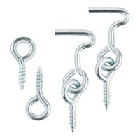 ALDABILLA CON HEMBRILLA 30  MM. ZINCADA. 2 UDS. - 2