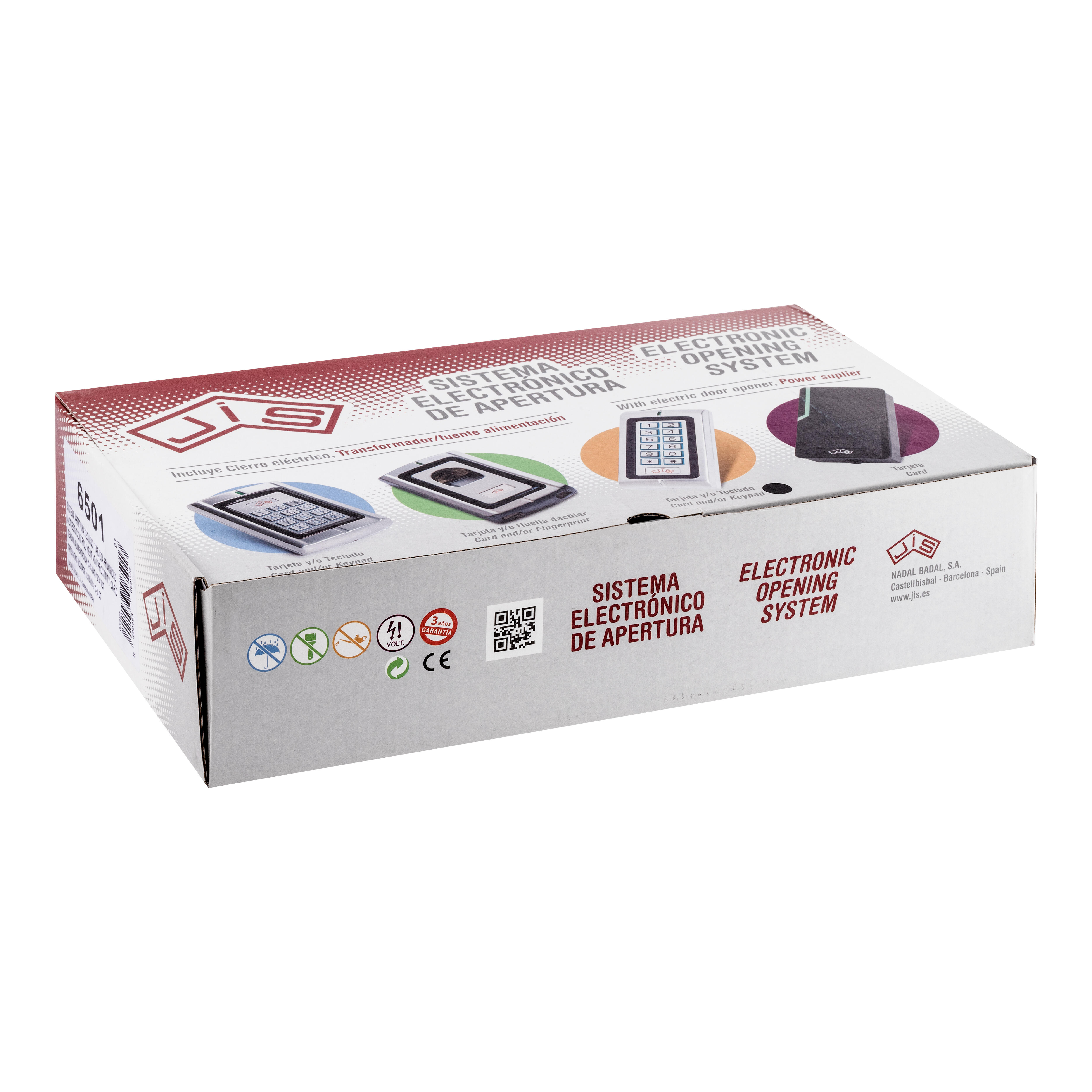 SISTEMA DE APERTURA MEDIANTE TECLADO Y TARJETA JIS - 5