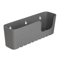 CESTILLO DE DUCHA RECTANGULAR 30 CM BLANCO - 2