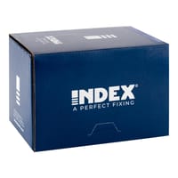 TOPES MÉTRICOS HEXAGONAL CON TORNILLO PARA GUÍA PERFORADA CINCADOS 8X30MM. 100UDS - 4