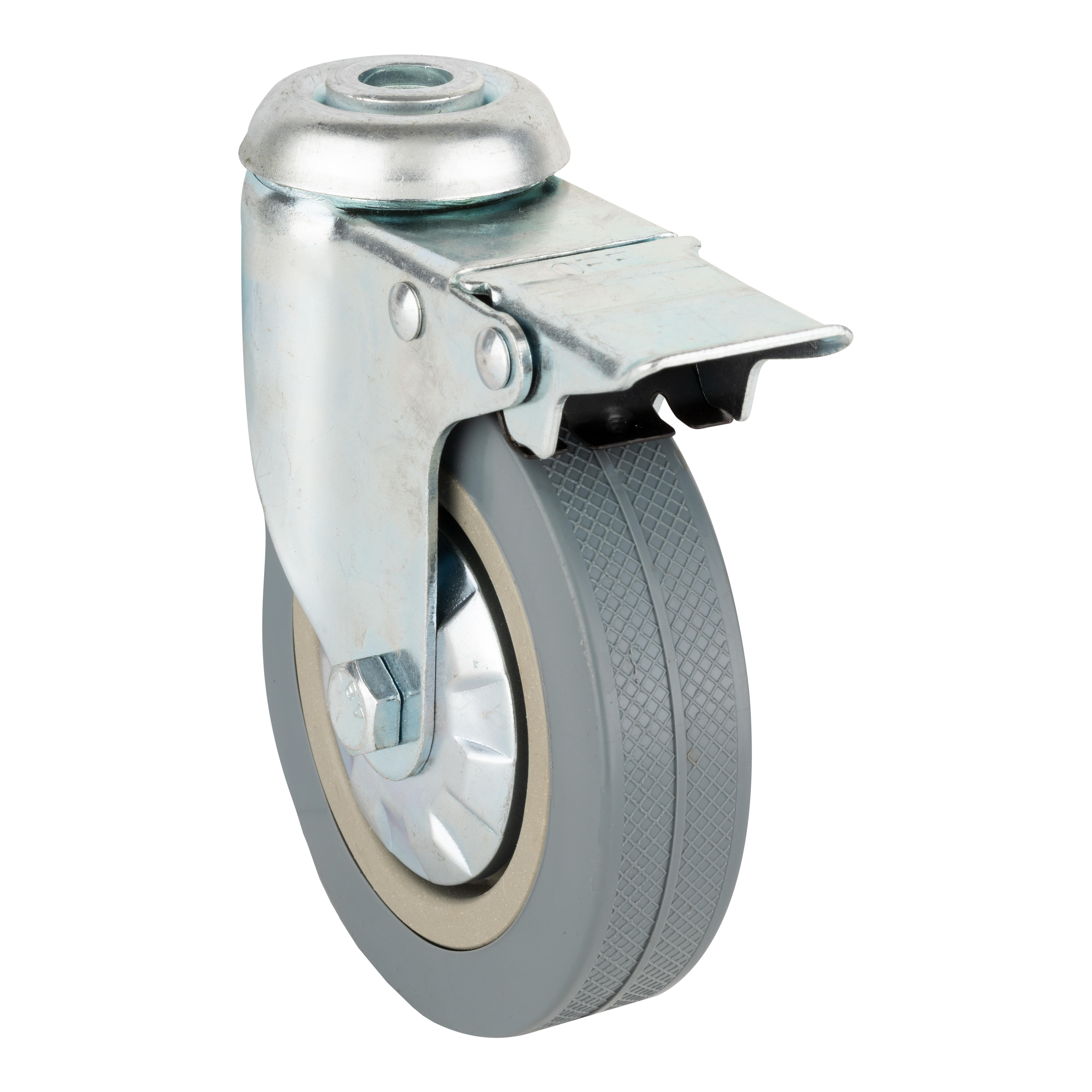 RUEDA 100MM GOMA. HASTA 60KG. LLANTA ACERO - 2