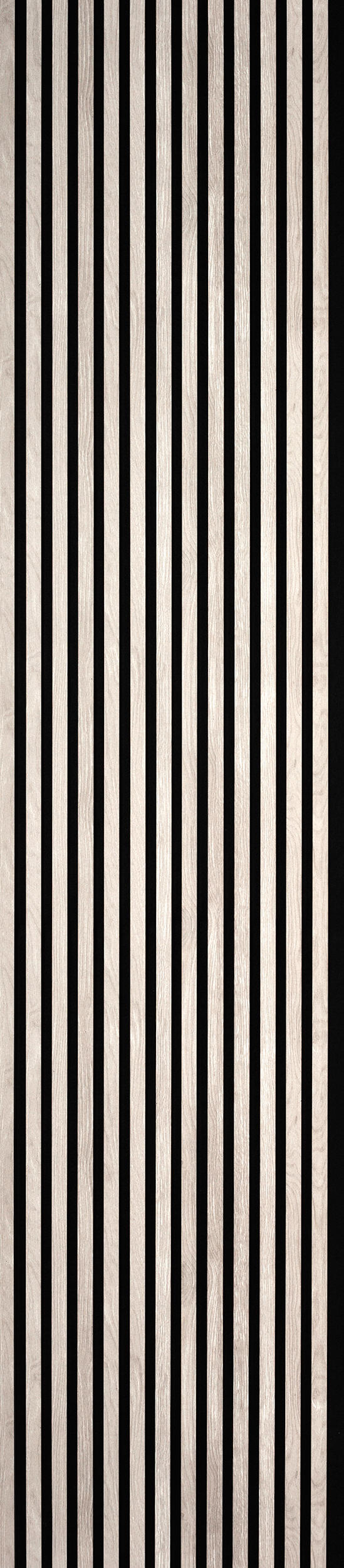 PANEL ACUSTICO DE LISTONES MELAMINA GRIS 255X53,4X1,5CM - 2