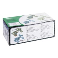 CERROJO PUERTA DE SEGURIDAD INTERIOR CROMADO 5 LLAVES AMIG - 3