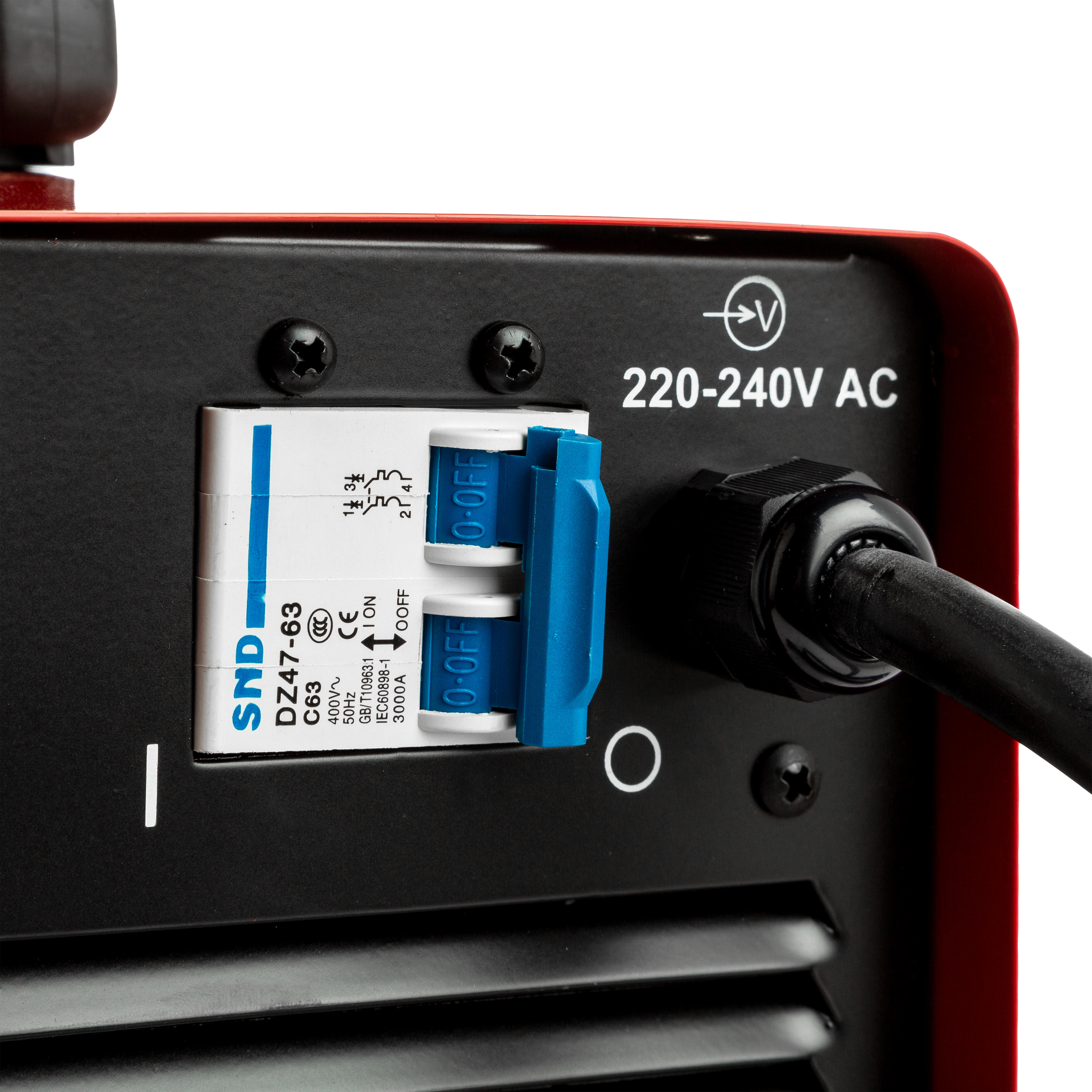 SOLDADOR INVERTER MMA 200A STAYER POTENZA 200 - 7