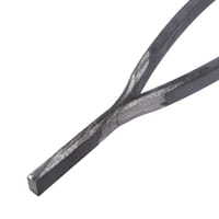 BARRA DE HIERRO DECORATIVA CON ROSETA 1000x165x8MM - 6