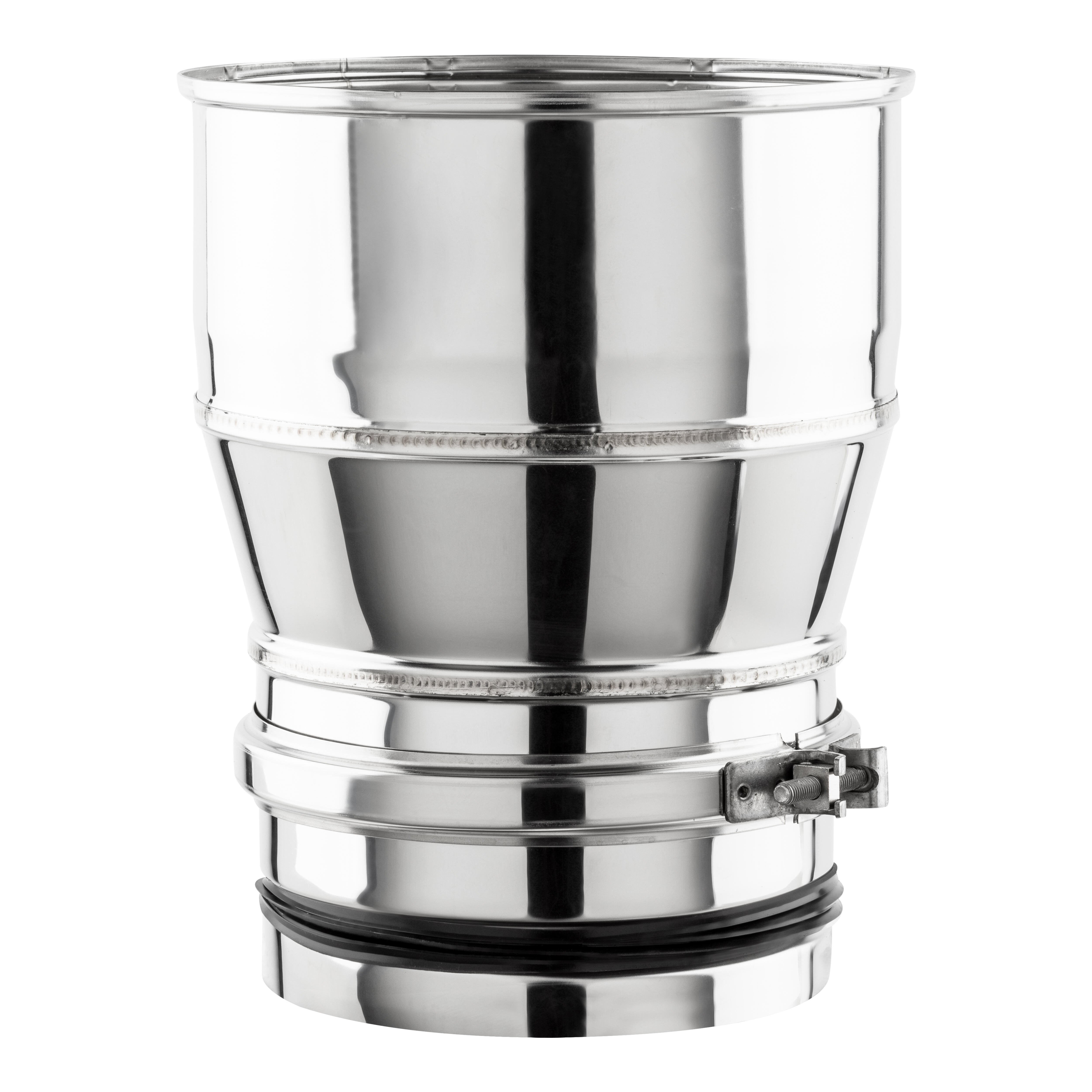 MANGUITO INOXIDABLE PARED SIMPLE 150MM-125MM - 2