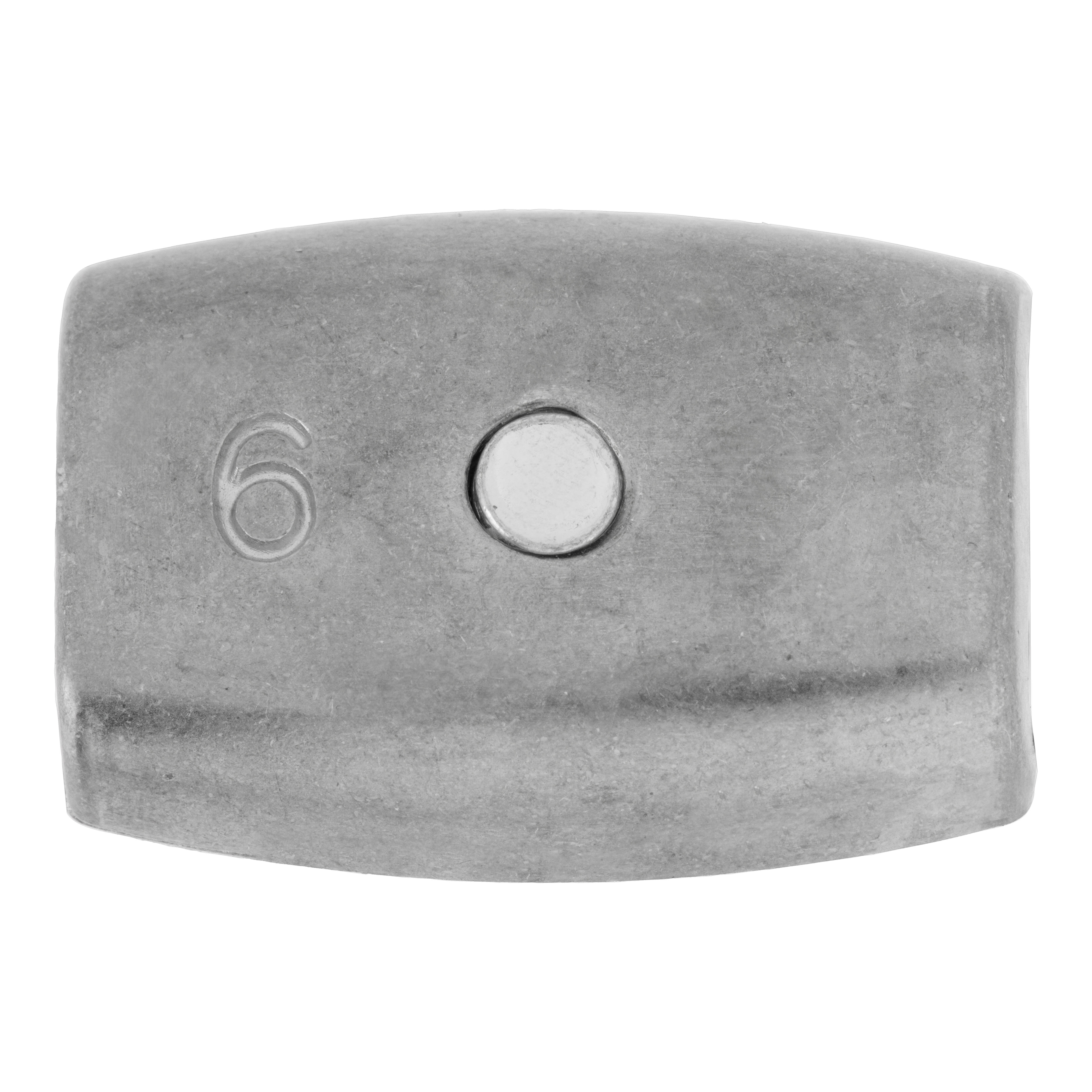 SUJETACABLE SUPER SIMPLE GALVANIZADO 6 MM. 4 UDS - 2