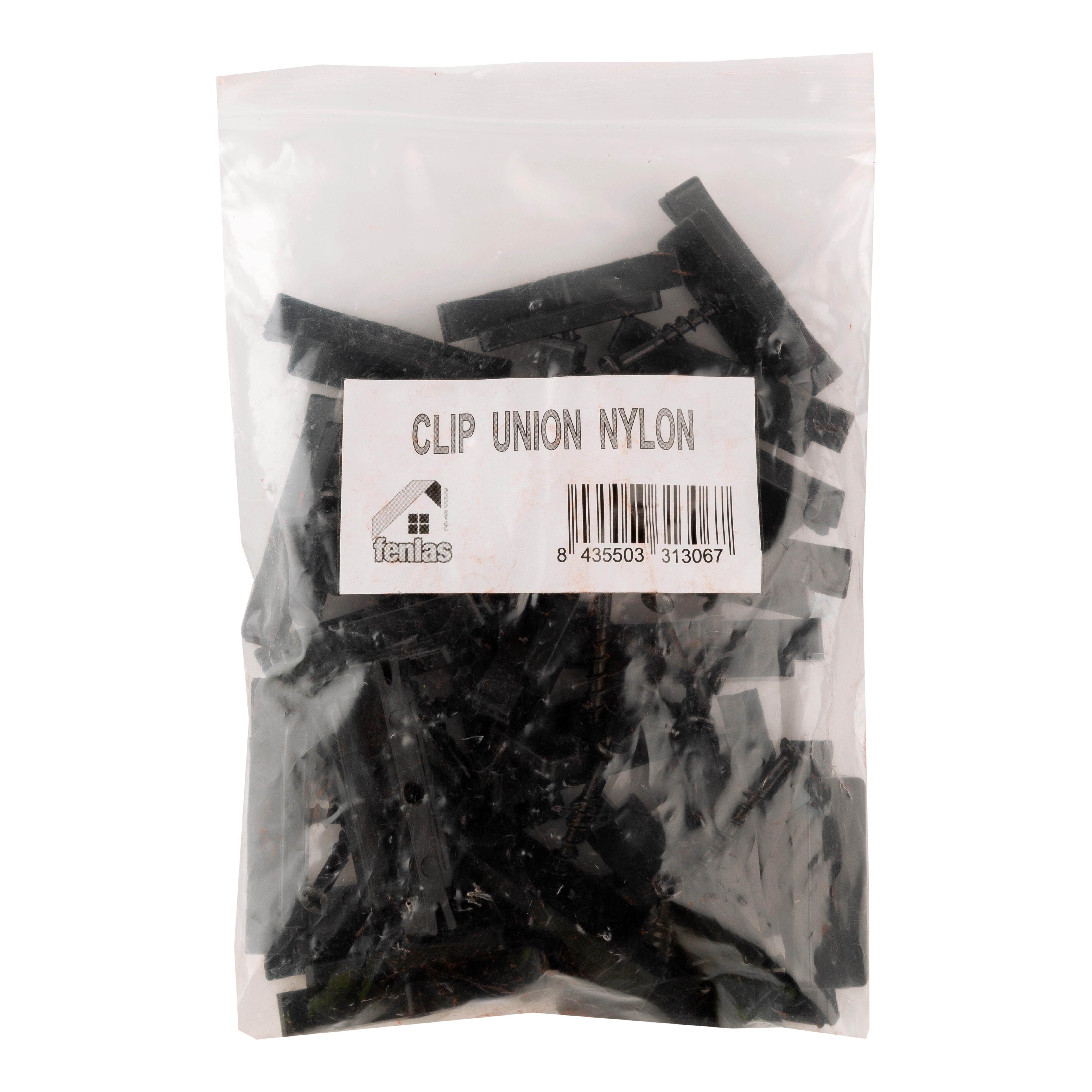 CLIP UNION COMPOSITE NYLON + TORNILLO 25 UDS - 3