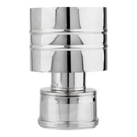 SOMBRERETE INOXIDABLE PARED DOBLE 80MM - 2