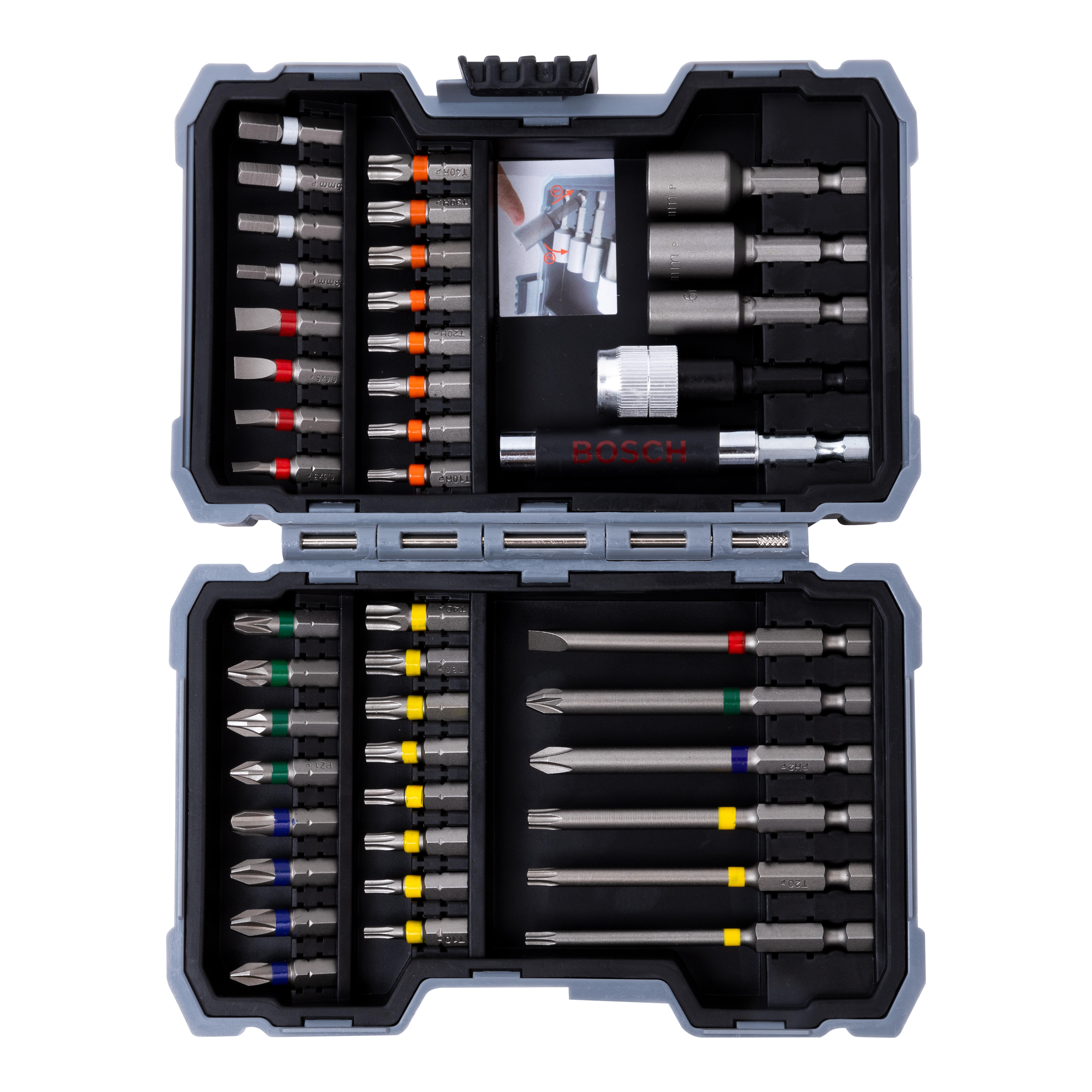 JUEGO 43 PUNTAS Y VASOS BOSCH - 2