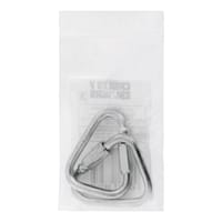 ESLABON RAPIDO TRIANGULAR GALVANIZADO 6 MM. 2 UDS - 2