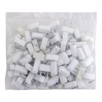 PORTAESTANTES DE CLAVAR BLANCO. 100 UDS - 2