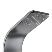 COLUMNA HIDROMASAJE MIDTIME ALUMINIO NEGRA - 2