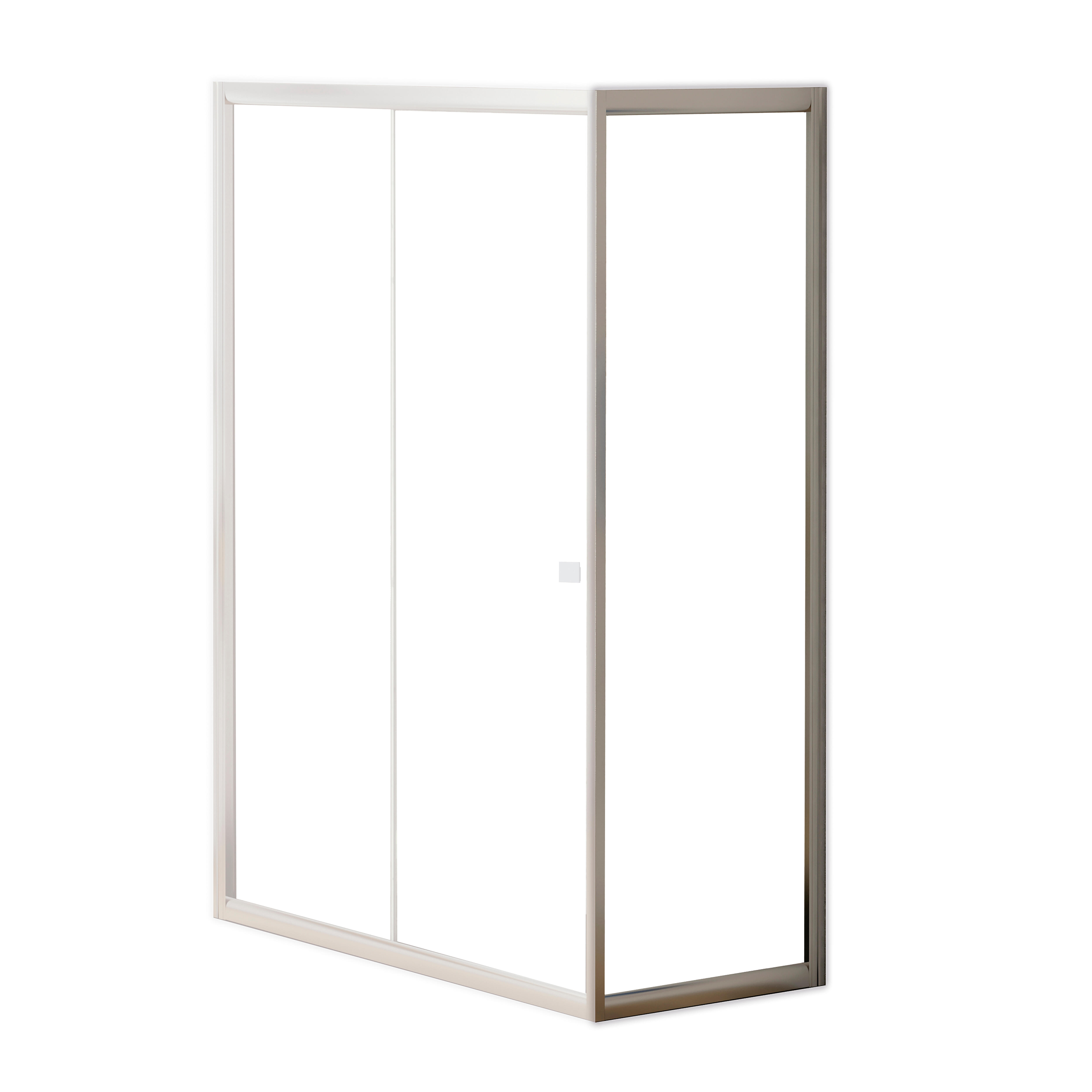 MAMPARA DE DUCHA LATERAL FIJO CATANIA PRO 70CM CROMO - 4