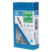 REMACHES ACERO INOXIDABLE A2 4 X 12  MM. BRALO. 30 UDS - 3