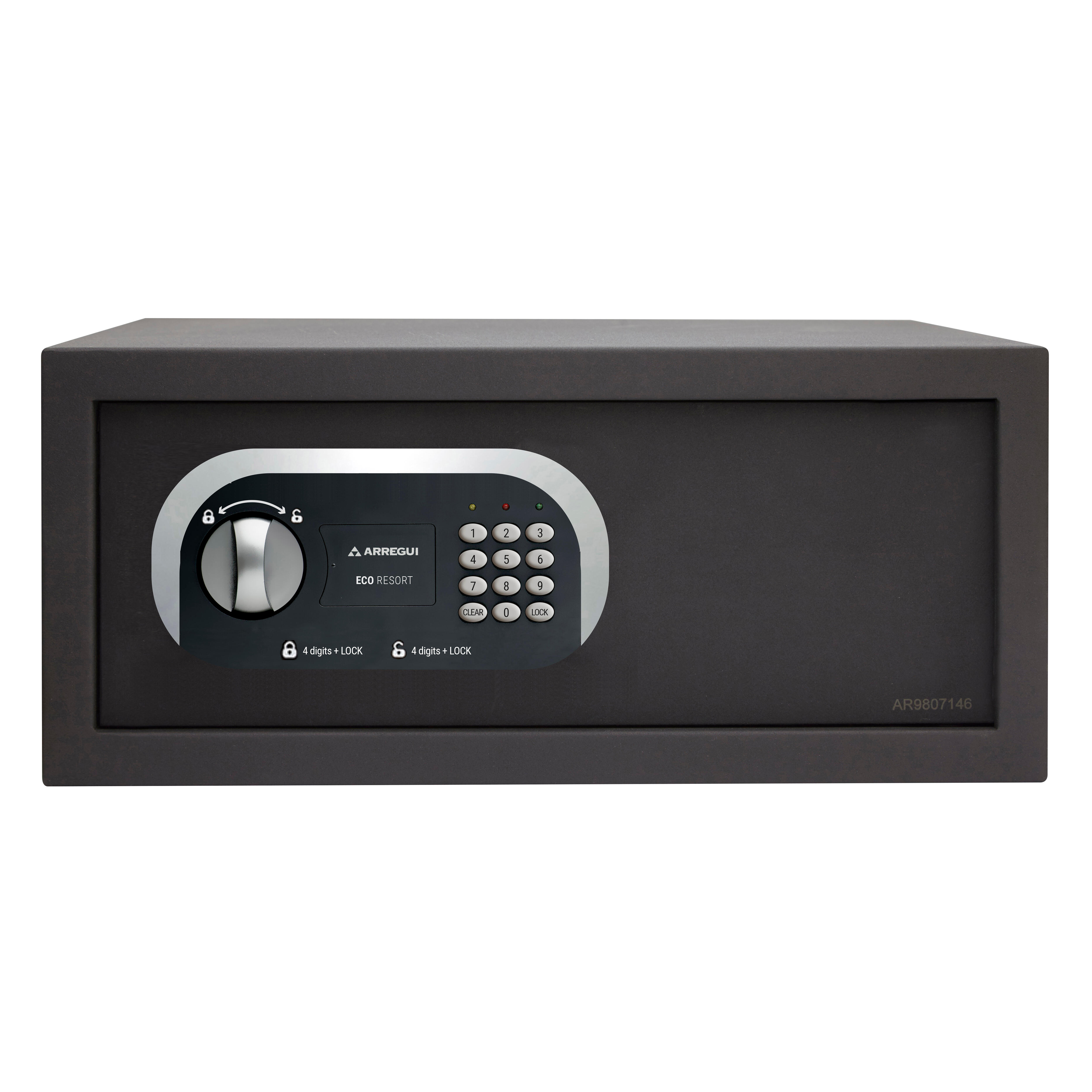 CAJA FUERTE SOBREMESA ELECTRONICA POMO  HOTEL 24L ARREGUI - 2