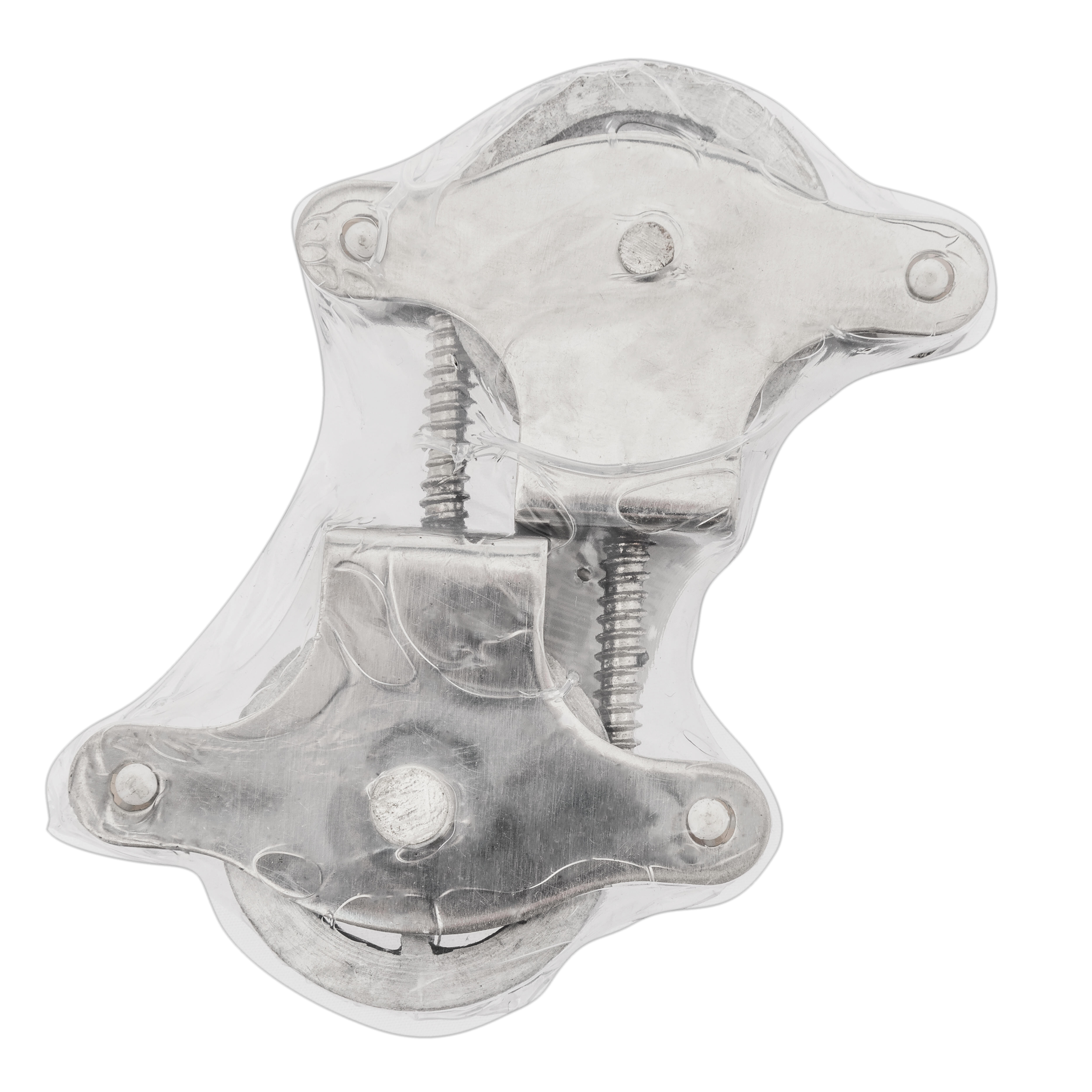 POLEA TENDEDERO ACERO INOXIDABLE CON  TIRAFONDO 22 X 40 MM. 2 UDS. - 2