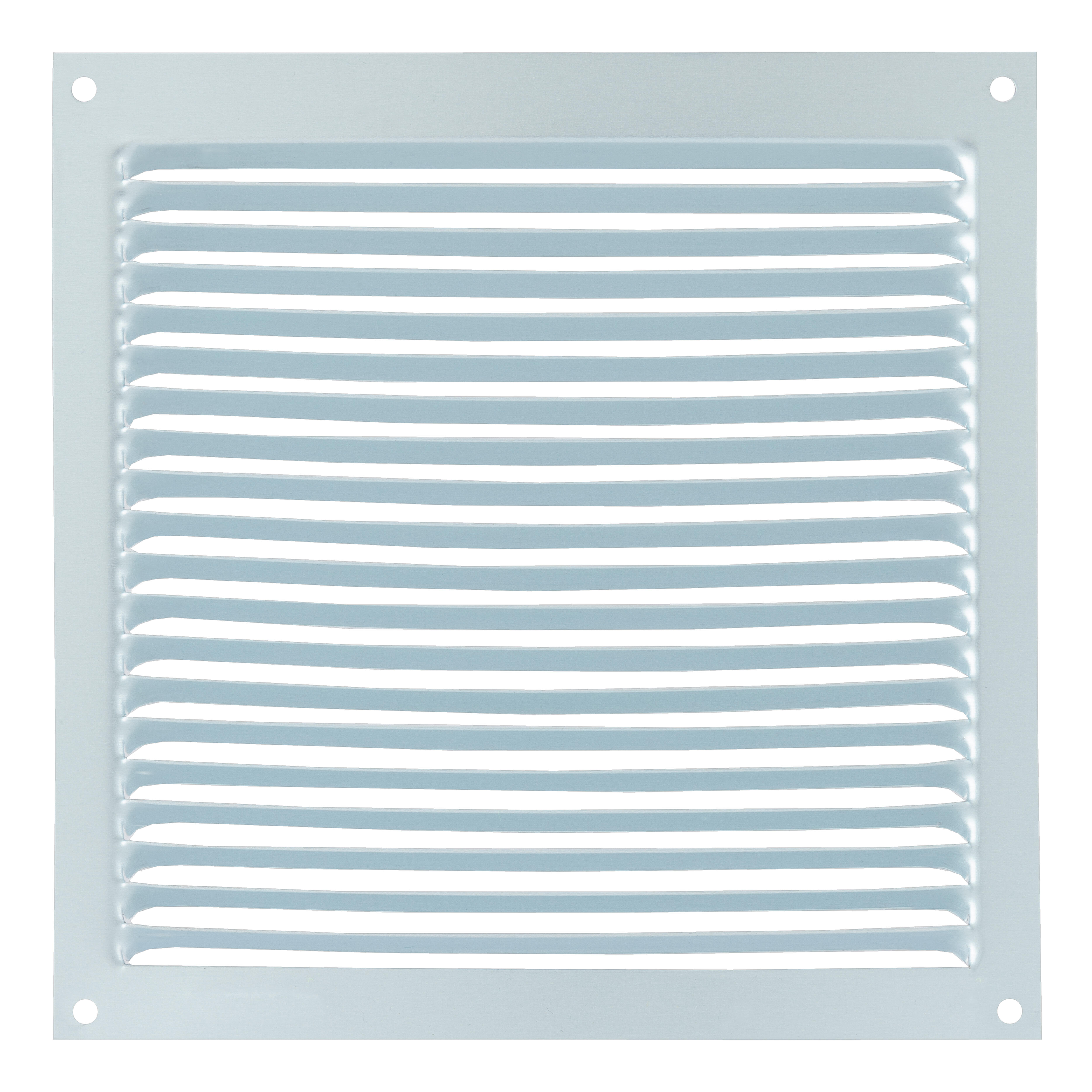 REJILLA DE VENTILACION SOBREPONER ALUMINIO BLANCO 17 X 17 CM ESPESOR 0.6  MM - 2