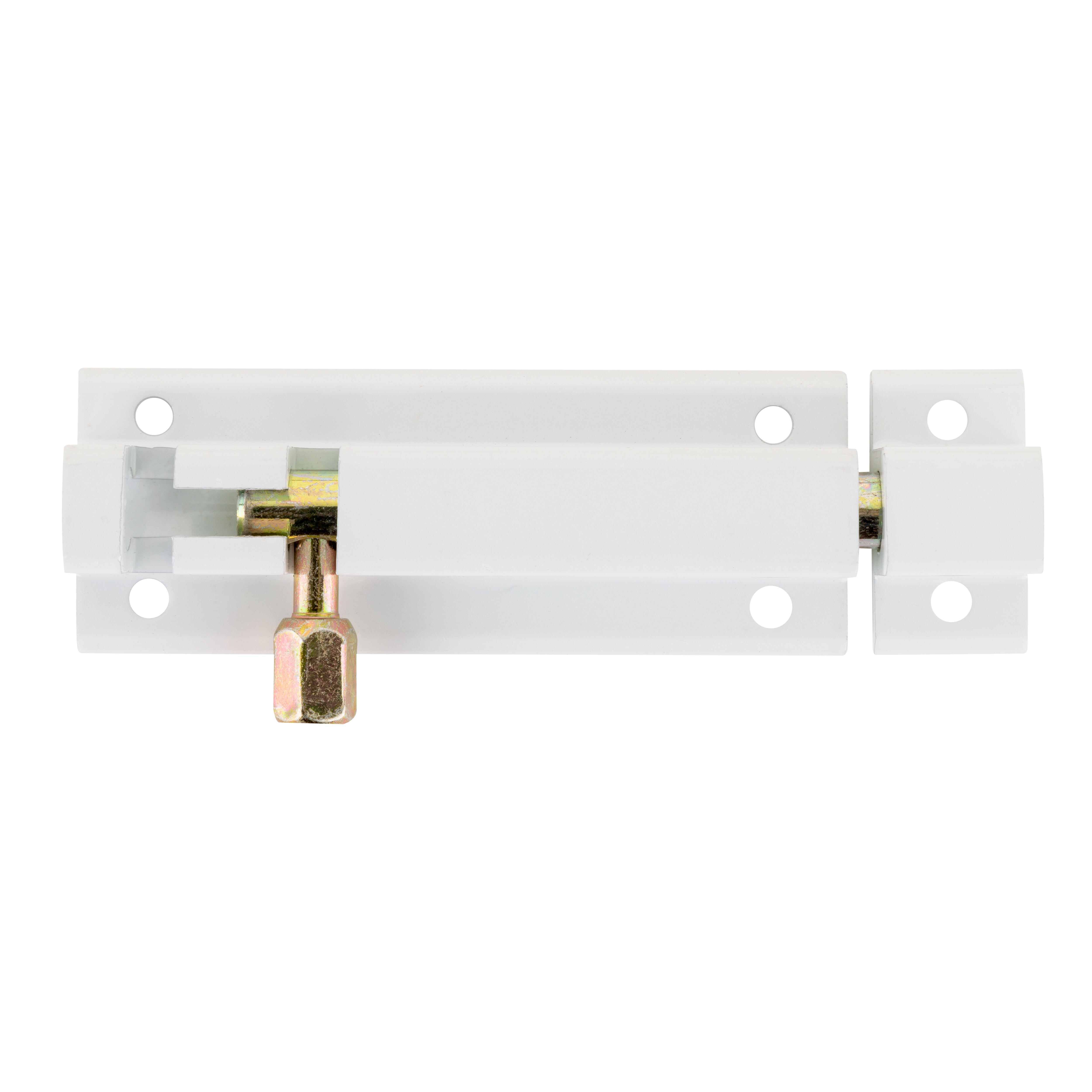 PASADOR 80  MM. ALUMINIO BLANCO MOD 500 AMIG - 2