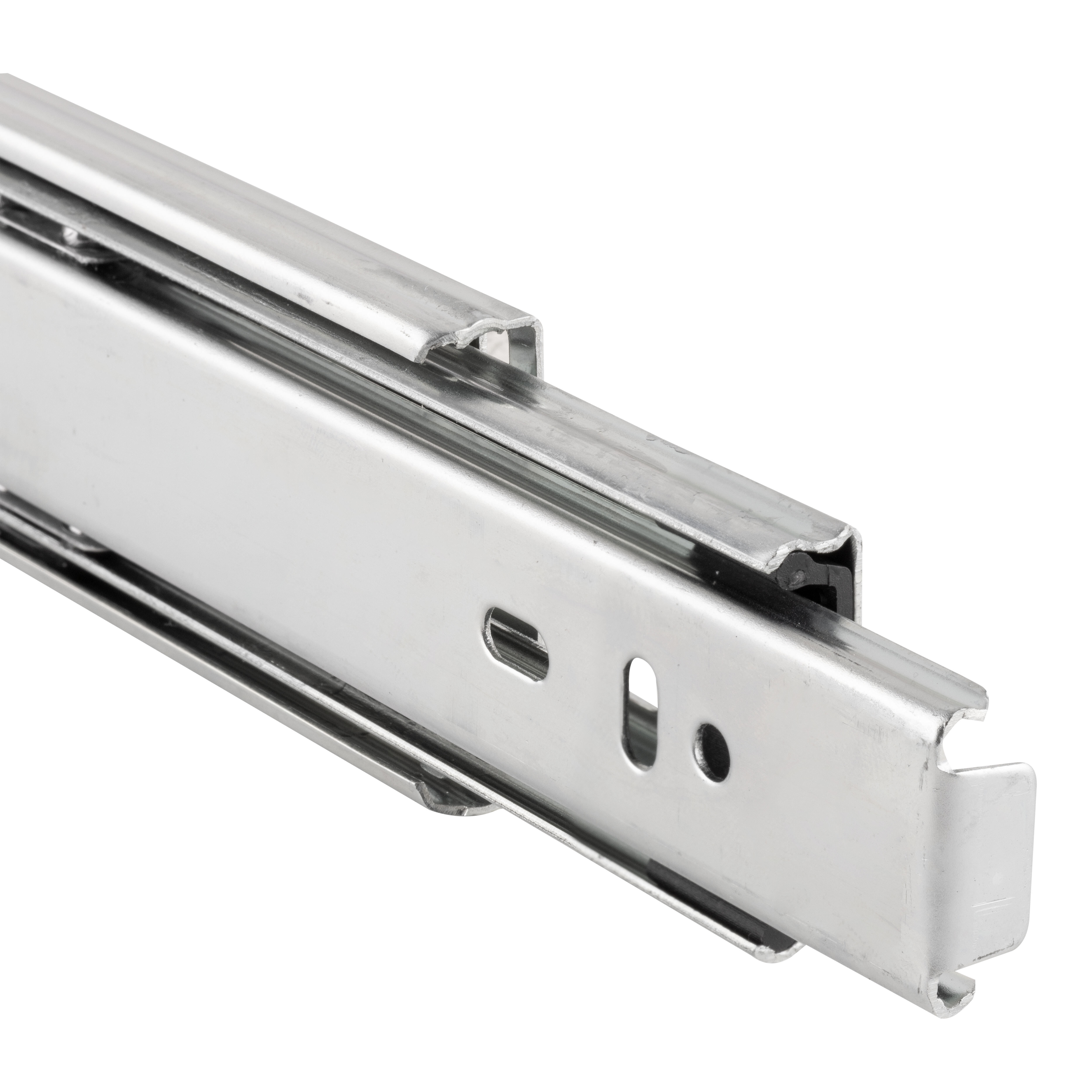 JUEGO GUÍA CAJON TELESCOPICA CON RODAMIENTO 45 CM - 2