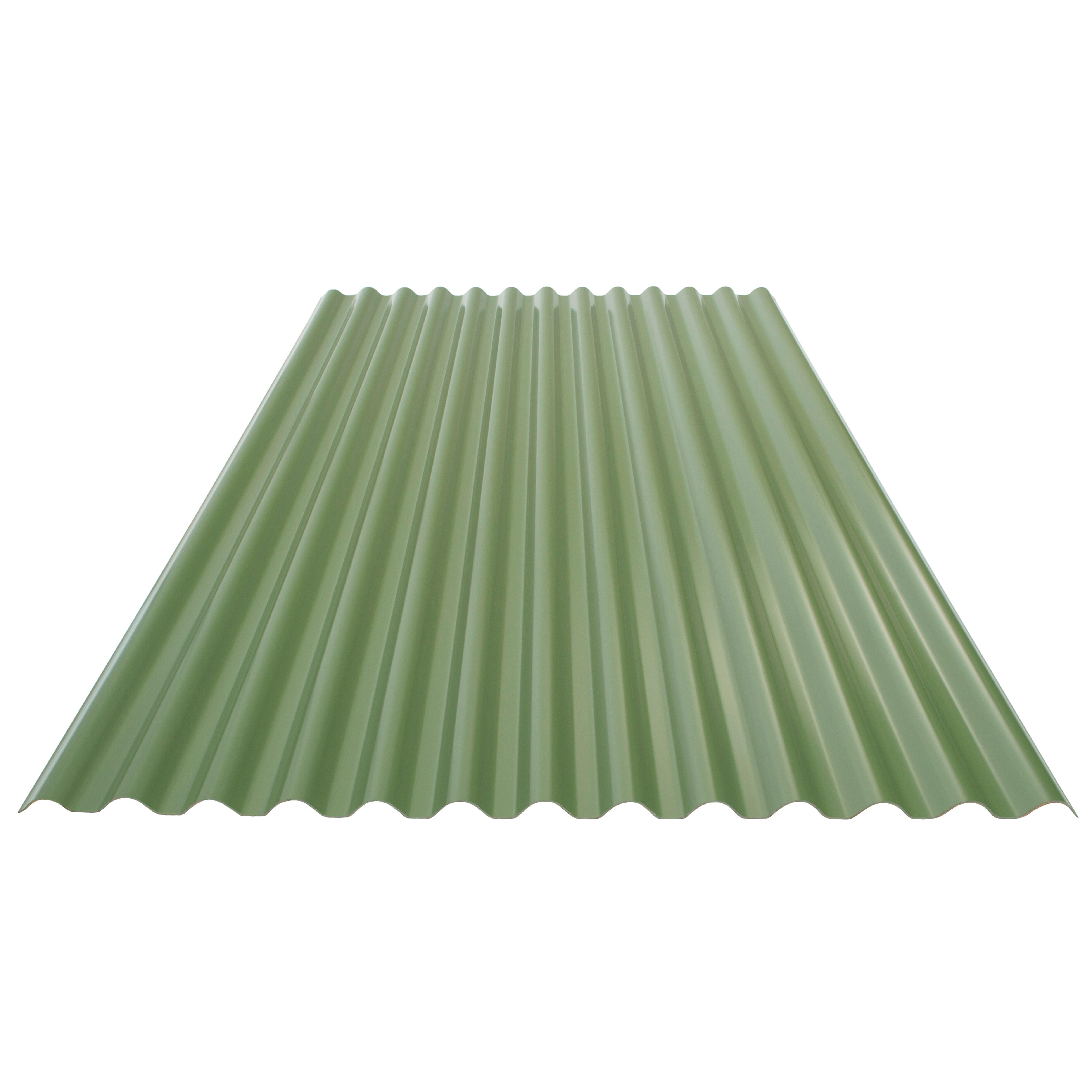 PLACA ONDULADA ECOLINA 2X1,10M VERDE - 2