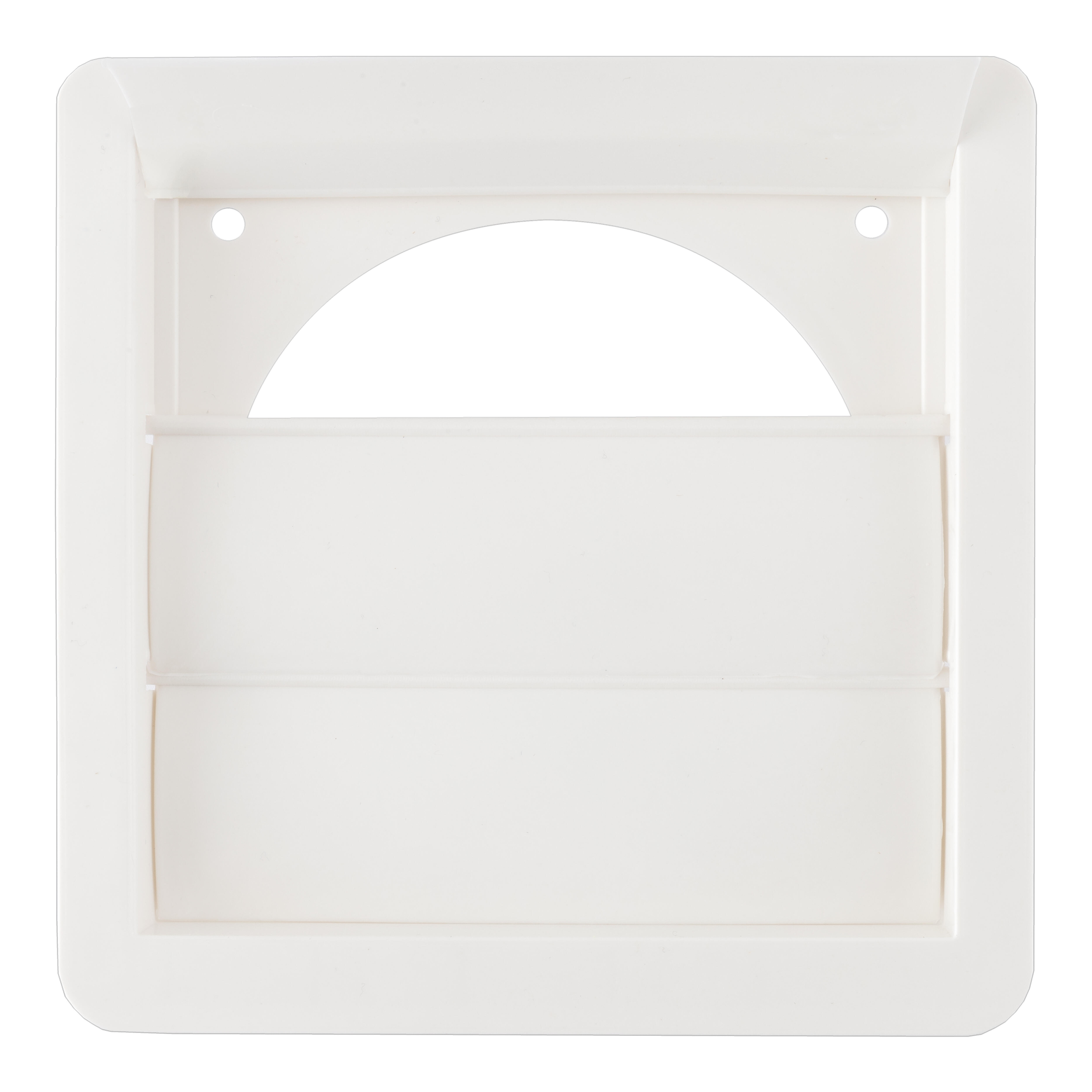 REJILLA DE VENTILACION EMPOTRABLE PVC  100  MM - 2