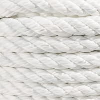 CUERDA NYLON CABLEADA 18MM  50M BLANCO MATE ROMBULL - 2