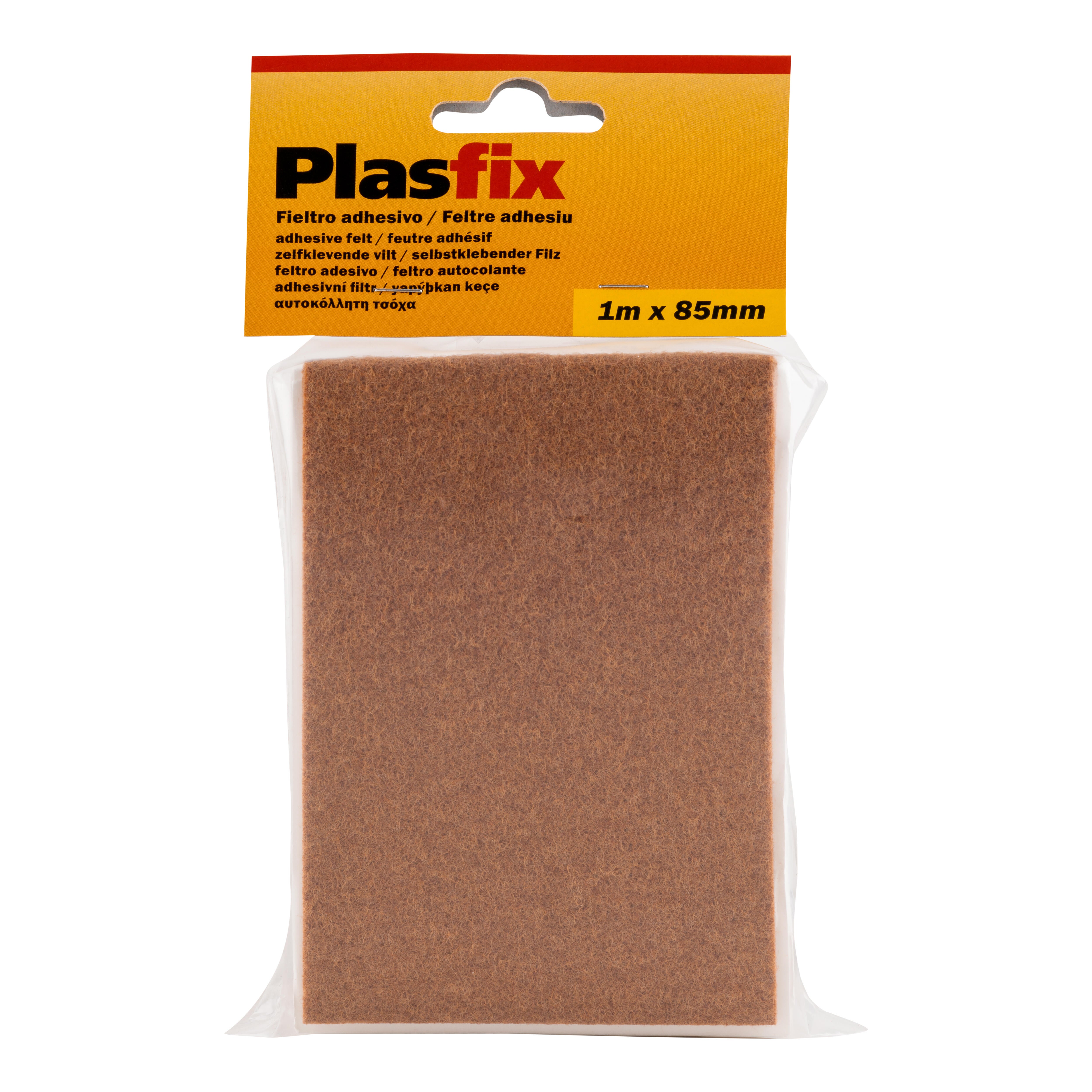 FIELTRO ADHESIVO 85MM MARRÓN 1UD - 2
