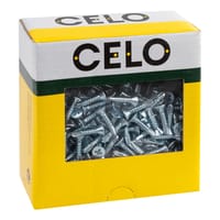 TORNILLOS ROSCA CHAPA PARA METAL CINCADOS 3,5X16MM. 500UDS - 2