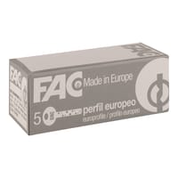 CILINDRO SEGURIDAD  BOMBIN 30 X 30  MM. PUNTOS LEVA 13.5  MM. LATON FAC - 4