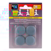 PATIN DESLIZANTE TEFLON ADHESIVO 25MM GRIS 4 UDS - 2