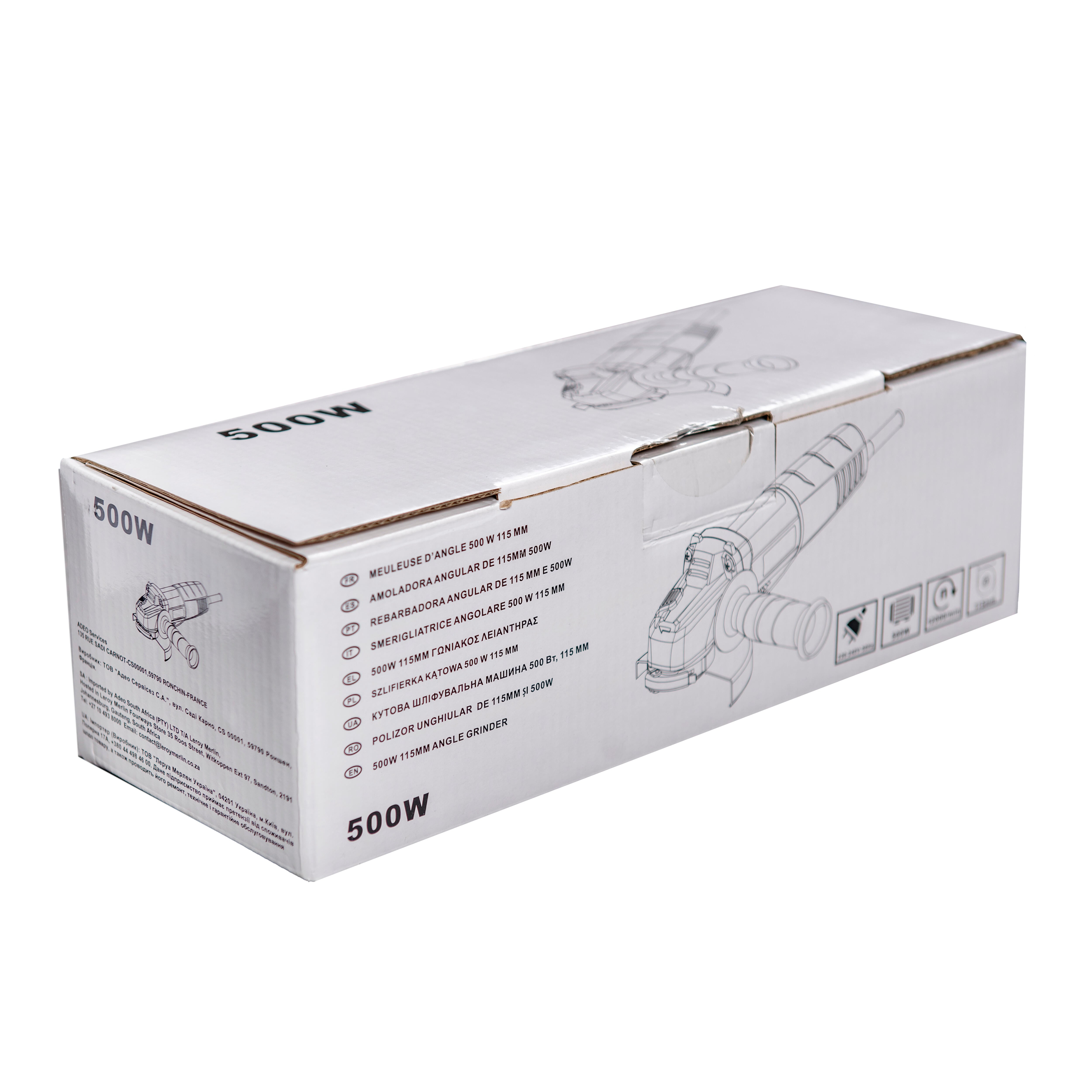 AMOLADORA 500W 115MM - 2