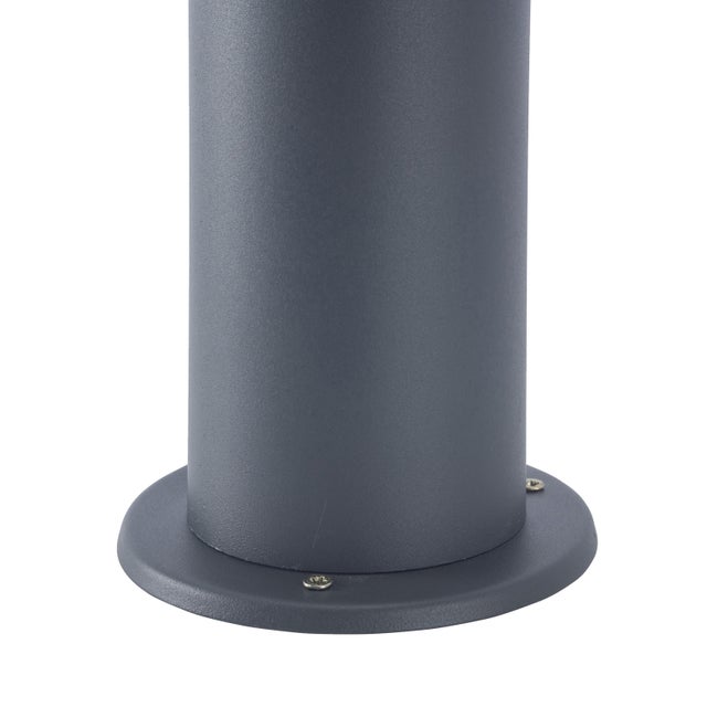 BALIZA DE EXTERIOR JARDIN NEGRO 28W VESPERA 80CM
