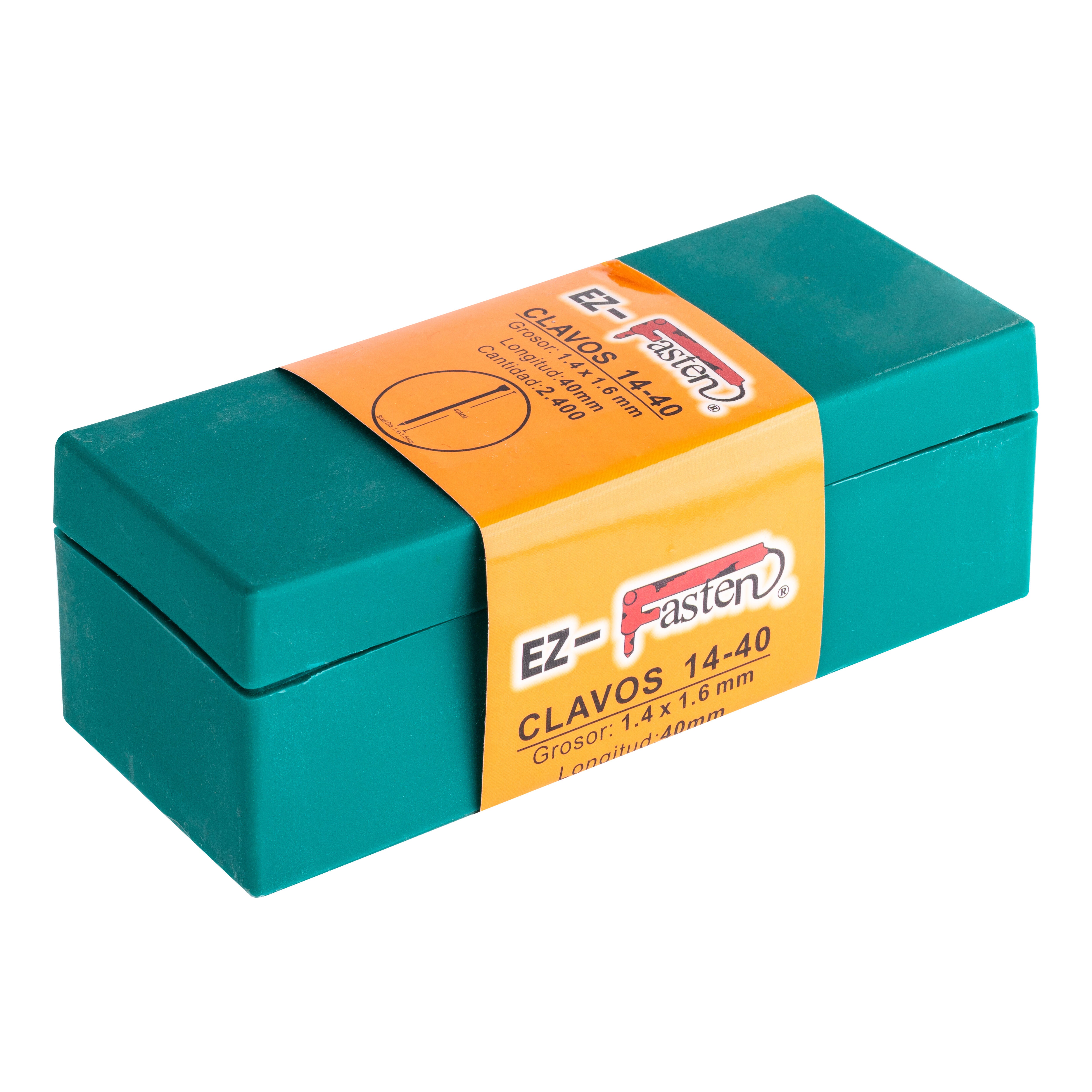 2400 CLAVOS CLAVADORA NEUMÁTICA 1,4 X 40 MM - 2